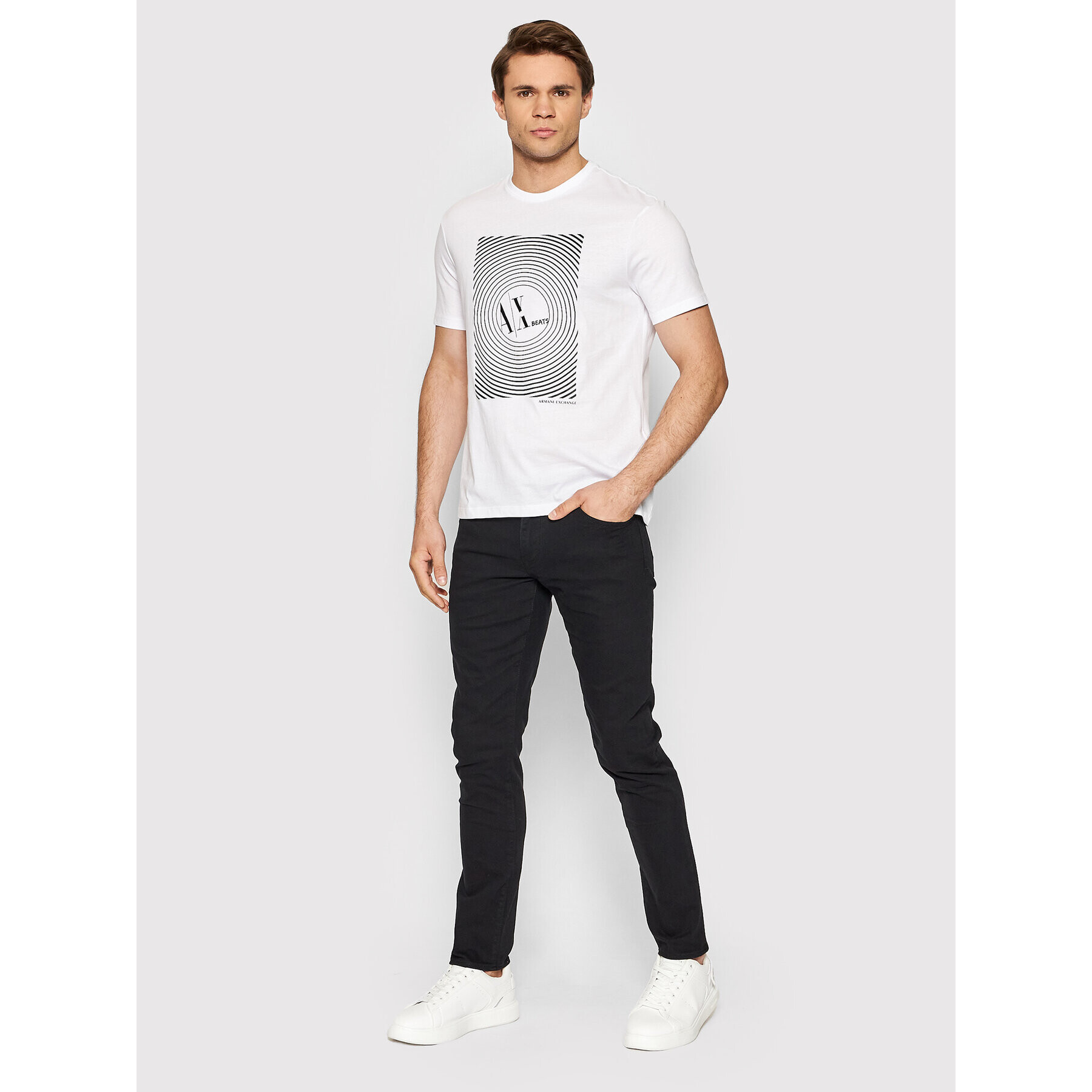 Armani Exchange Jeansy 8NZJ14 Z1SBZ 1200 Černá Skinny Fit - Pepit.cz