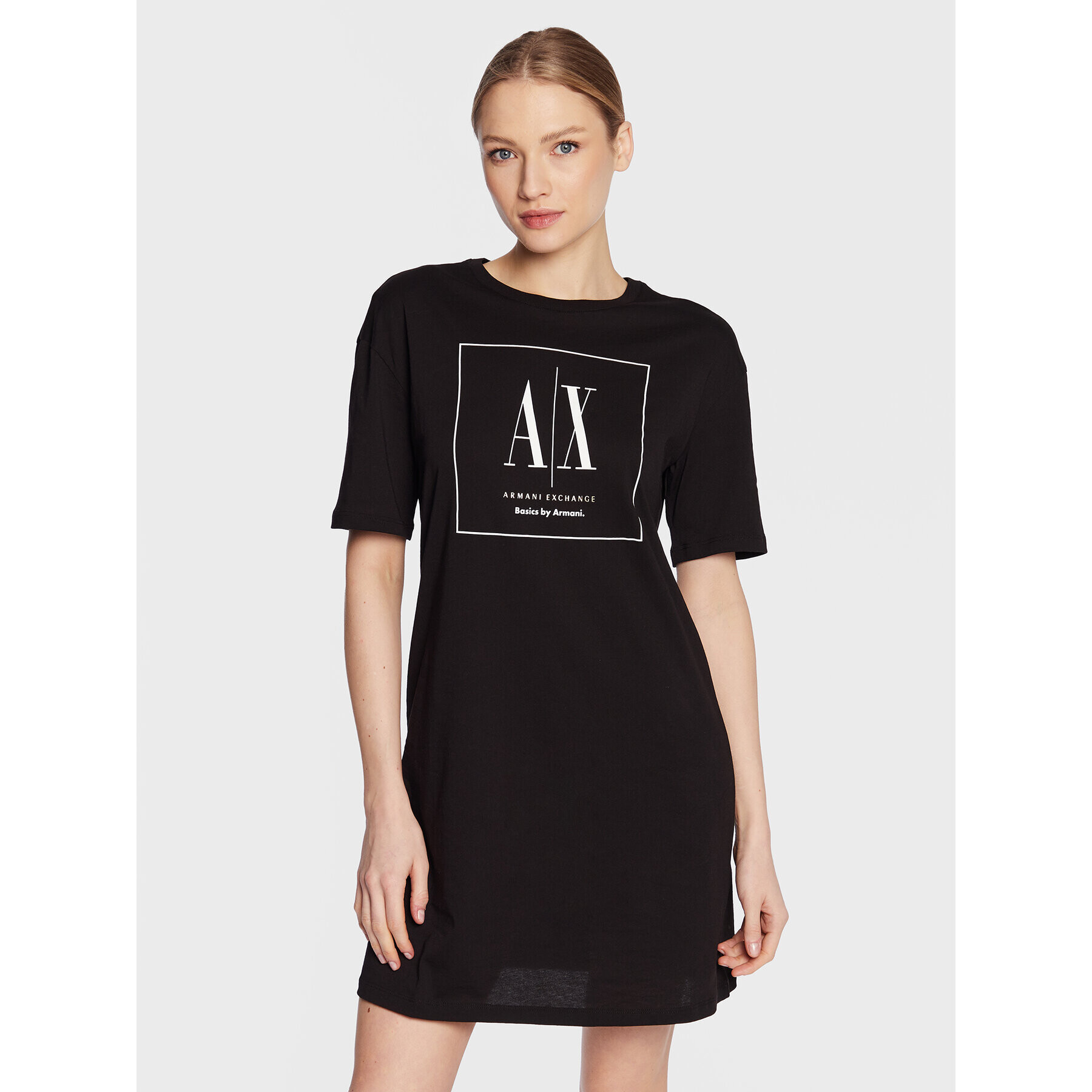 Armani Exchange Každodenní šaty 3RYA78 YJ3RZ 1200 Černá Regular Fit - Pepit.cz