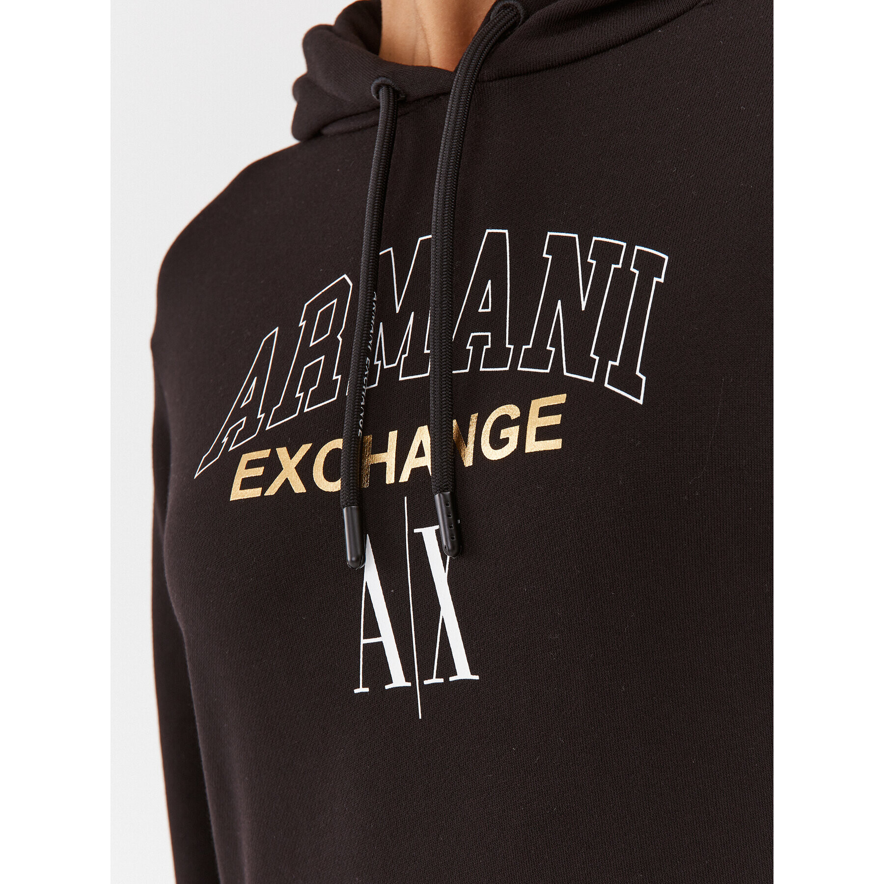 Armani Exchange Každodenní šaty 6RYA78 YJEBZ 1200 Černá Regular Fit - Pepit.cz