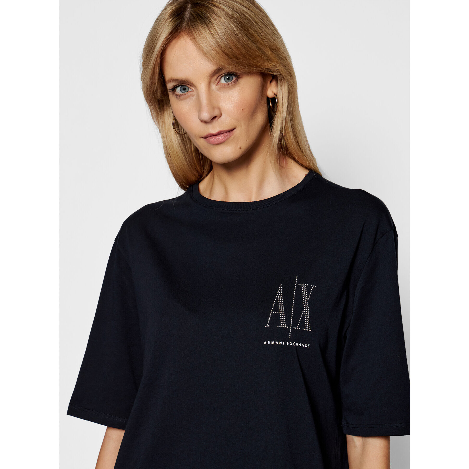 Armani Exchange Každodenní šaty 8NYADX YJG3Z 8510 Tmavomodrá Regular Fit - Pepit.cz