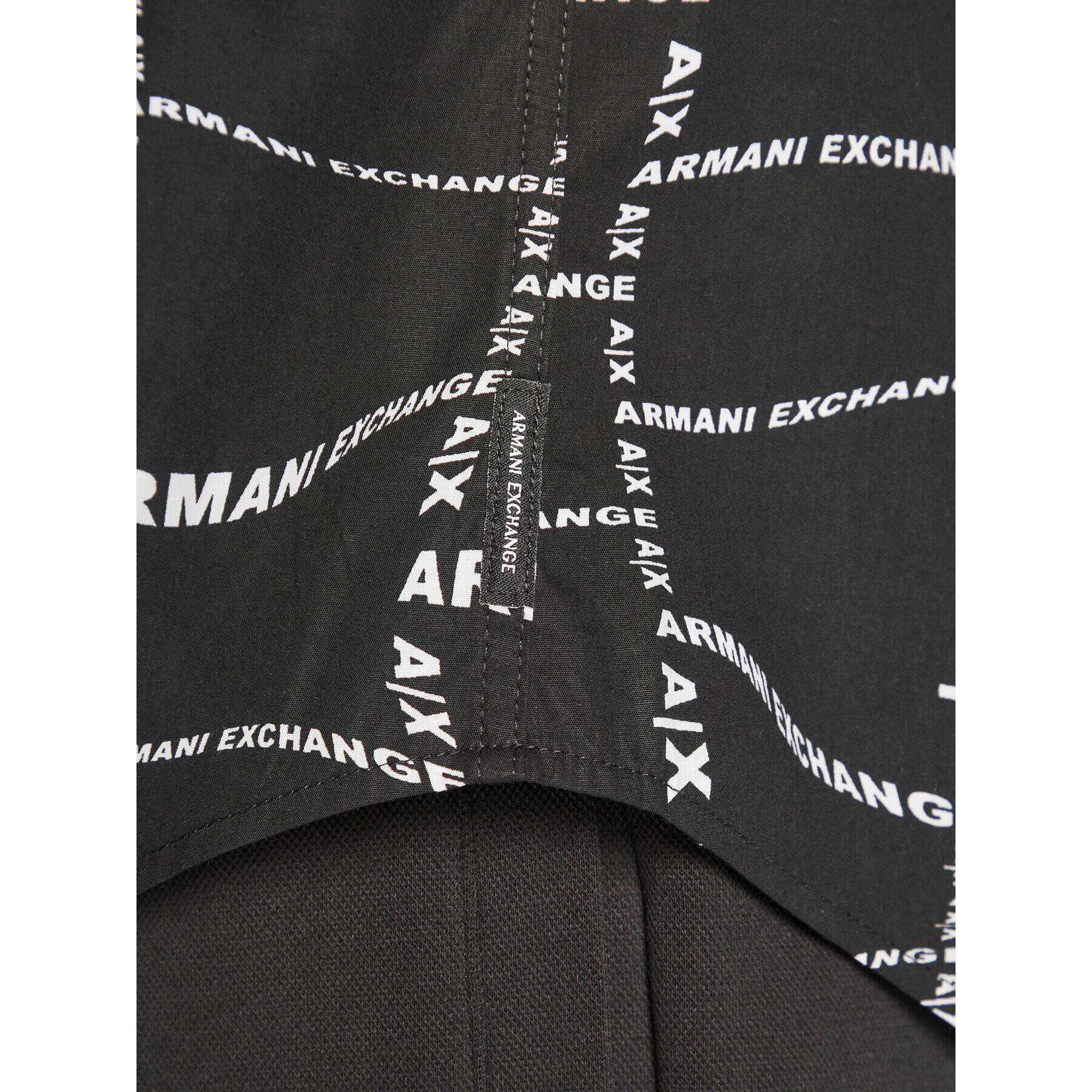 Armani Exchange Košile 3RZC04 ZNEAZ 02EC Černá Slim Fit - Pepit.cz