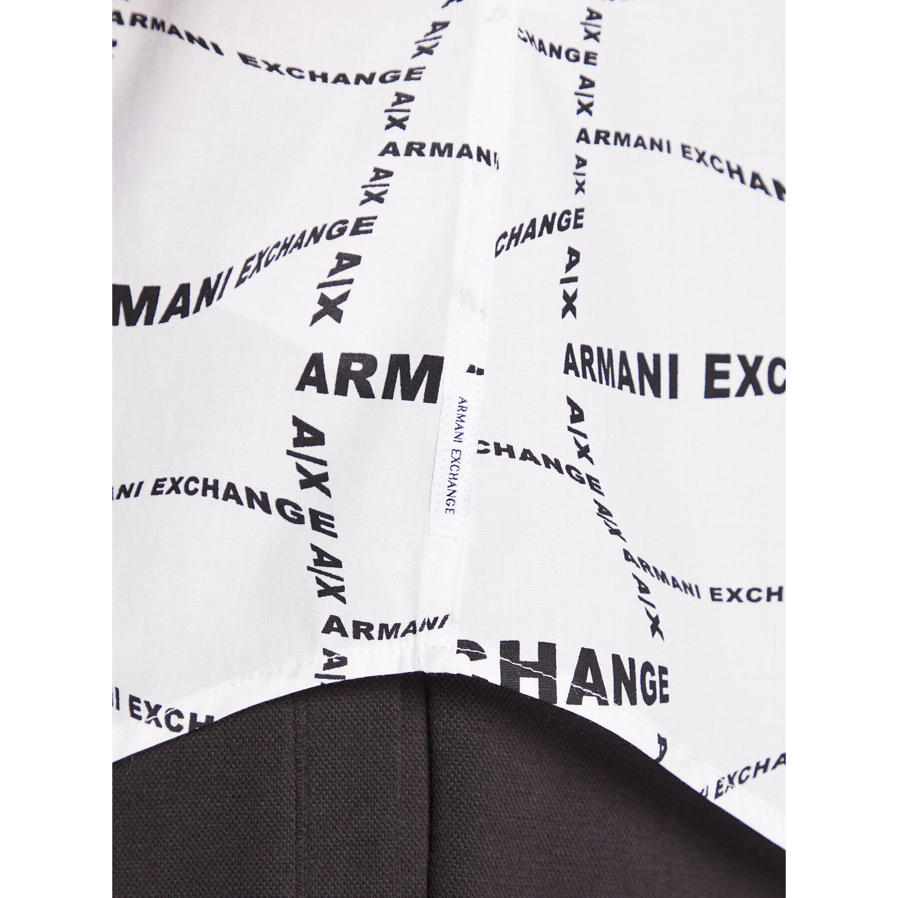 Armani Exchange Košile 3RZC25 ZNEAZ 21BW Bílá Slim Fit - Pepit.cz