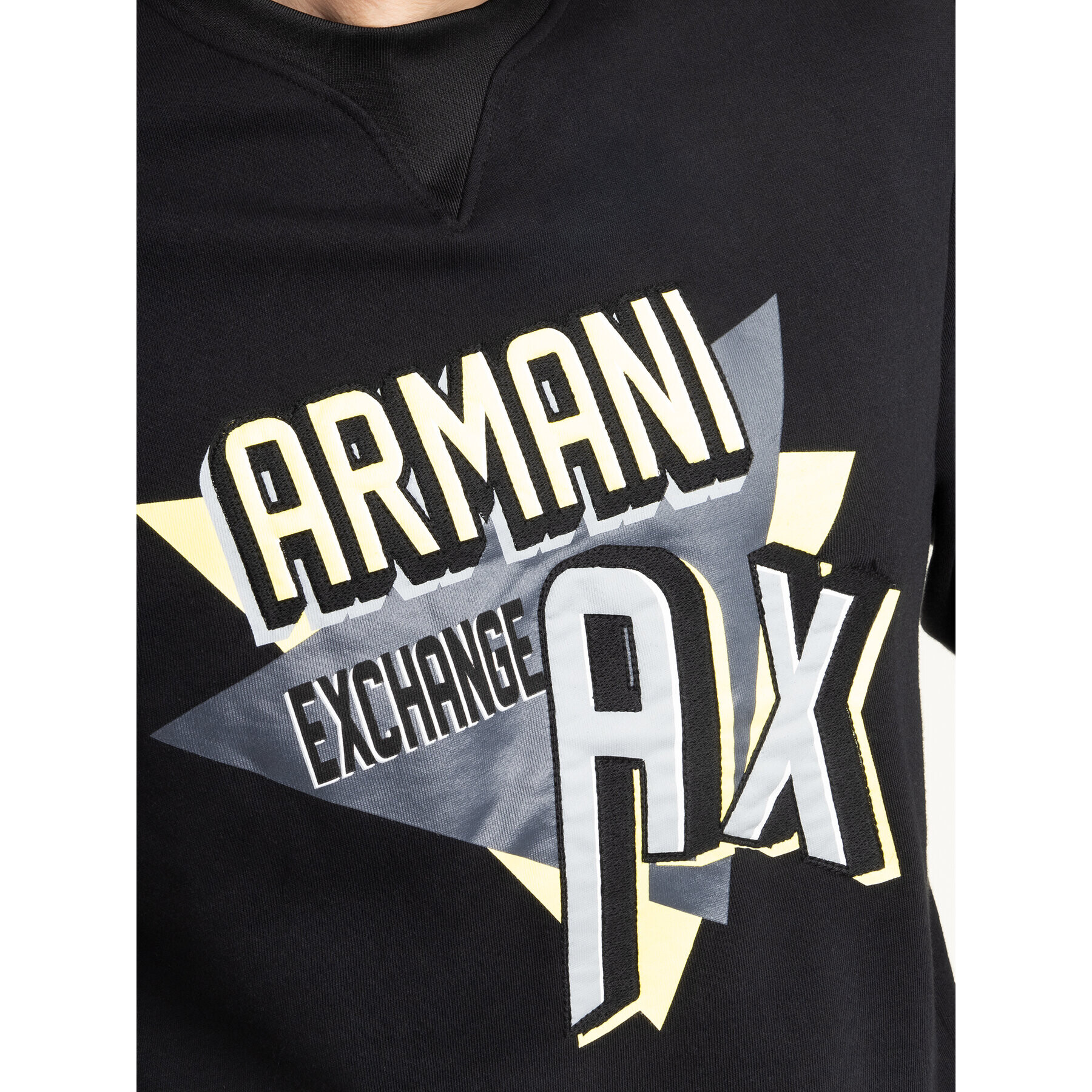 Armani Exchange Mikina 3HZMAJ ZJ4FZ 1200 Černá Regular Fit - Pepit.cz