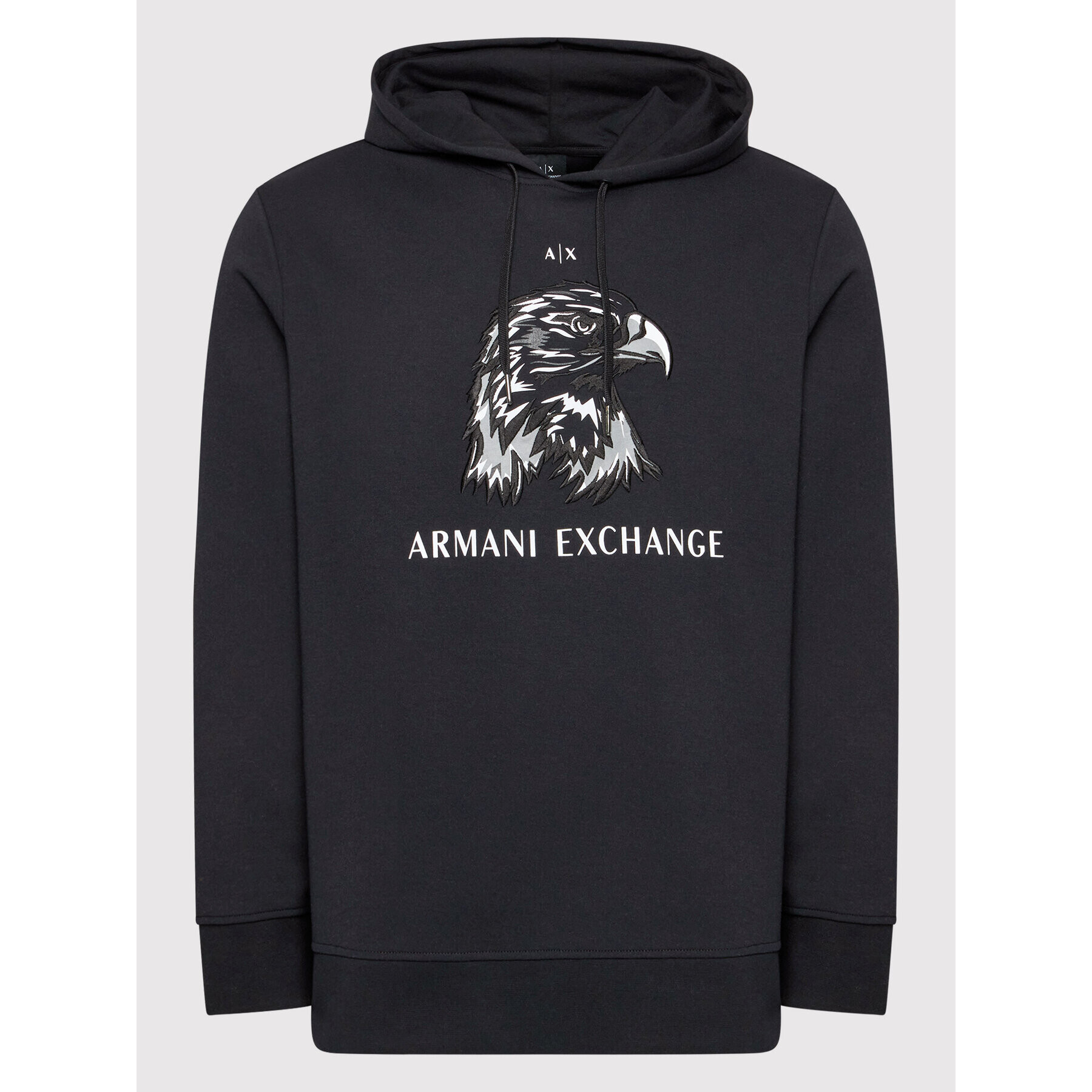 Armani Exchange Mikina 3LZMAQ ZJ5UZ 1200 Černá Regular Fit - Pepit.cz