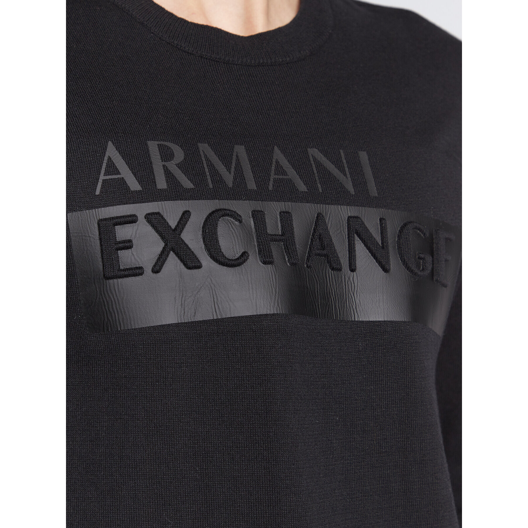 Armani Exchange Mikina 6LZM2D ZMX8Z 1200 Černá Regular Fit - Pepit.cz