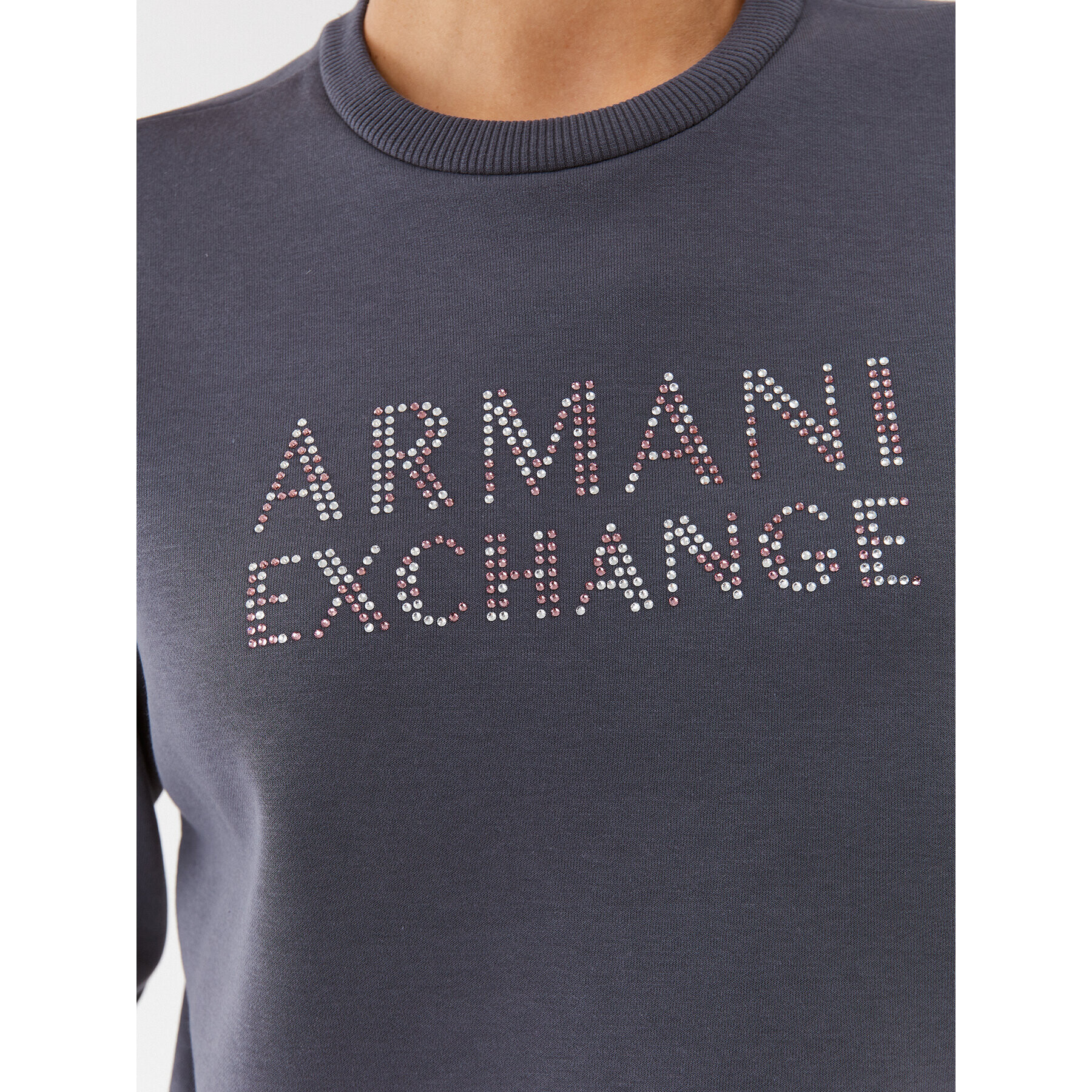 Armani Exchange Mikina 6RYM34 YJEFZ 1990 Tmavomodrá Regular Fit - Pepit.cz