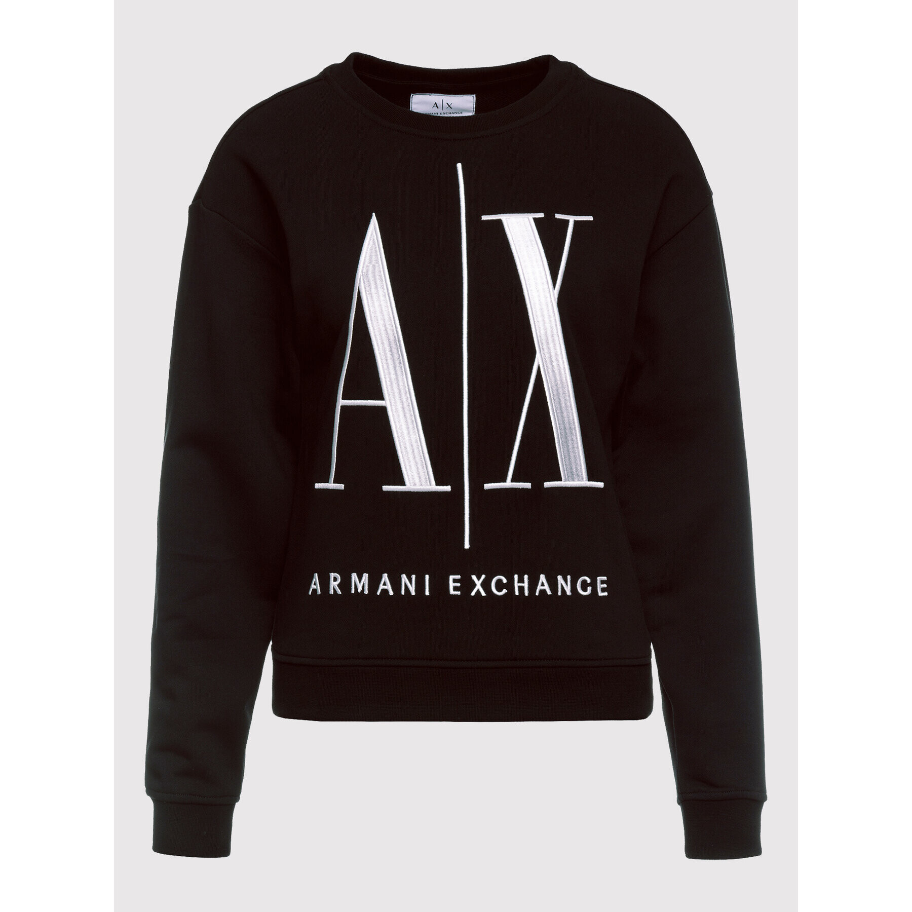 Armani Exchange Mikina 8NYM02 YJ68Z 1200 Černá Regular Fit - Pepit.cz