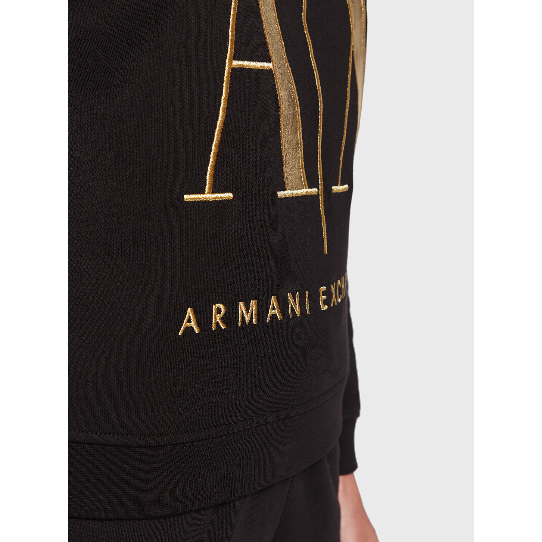 Armani Exchange Mikina 8NYM07 YJ68Z 1200 Černá Regular Fit - Pepit.cz