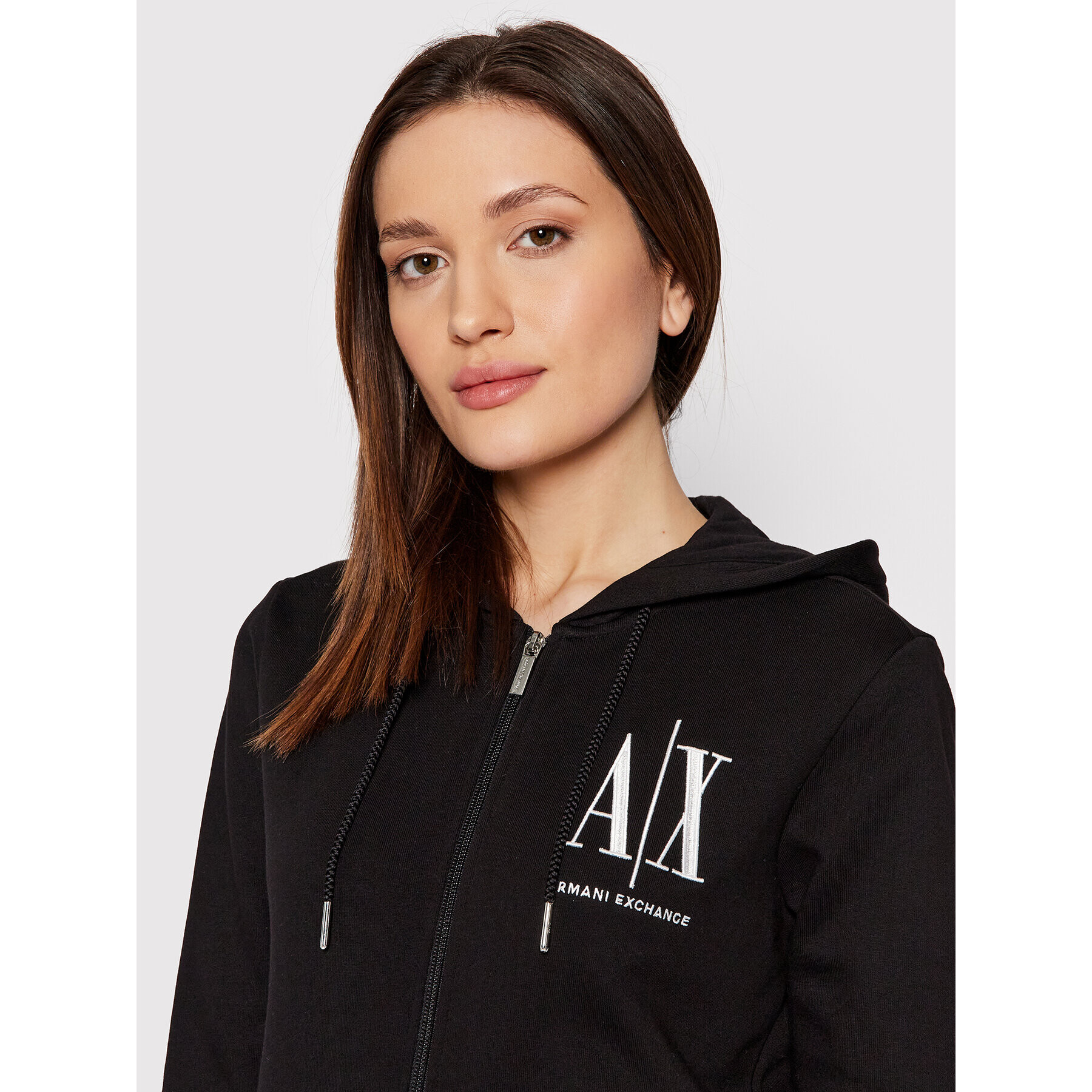 Armani Exchange Mikina 8NYM22 YJ68Z 1200 Černá Regular Fit - Pepit.cz