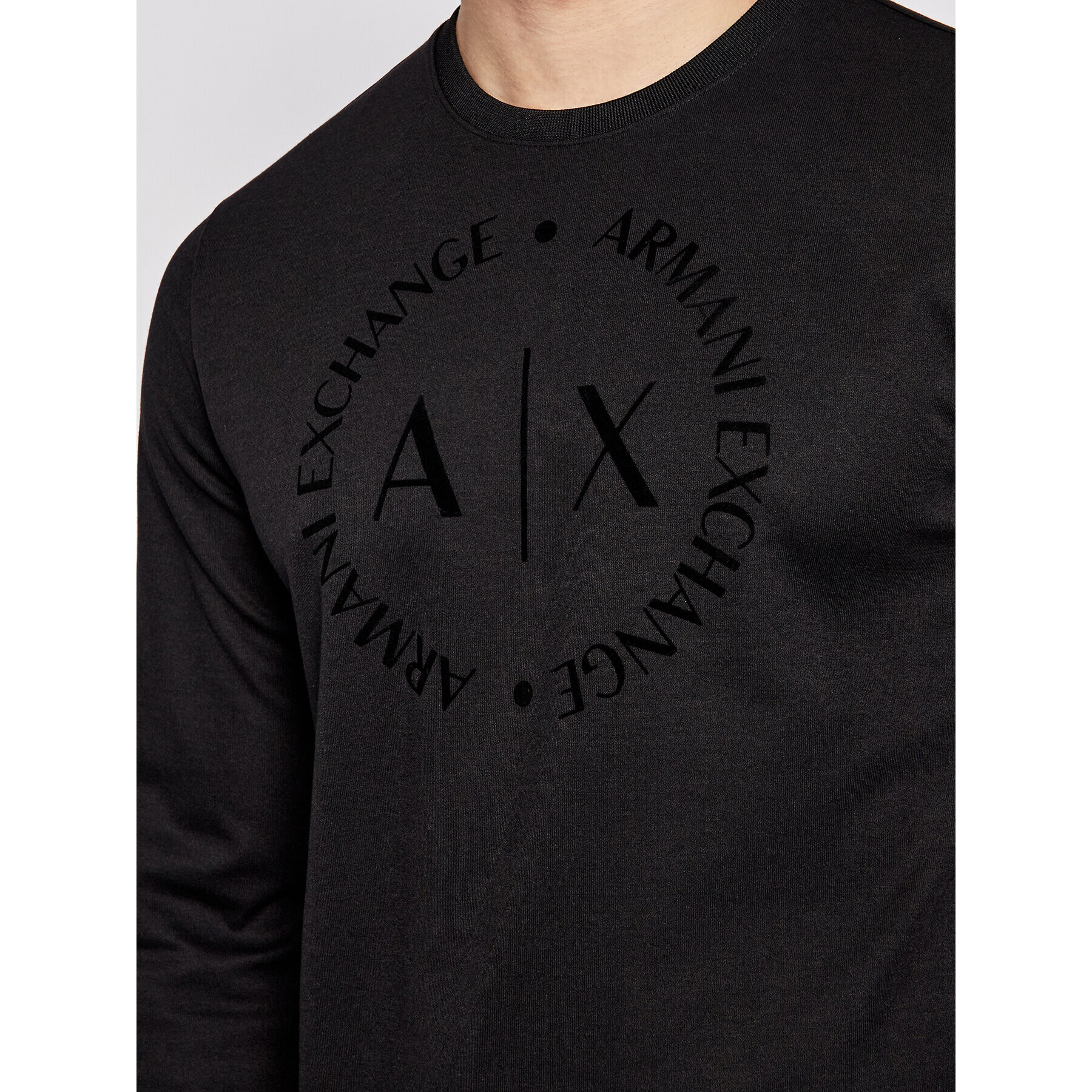 Armani Exchange Mikina 8NZM87 Z9N1Z 1200 Černá Regular Fit - Pepit.cz