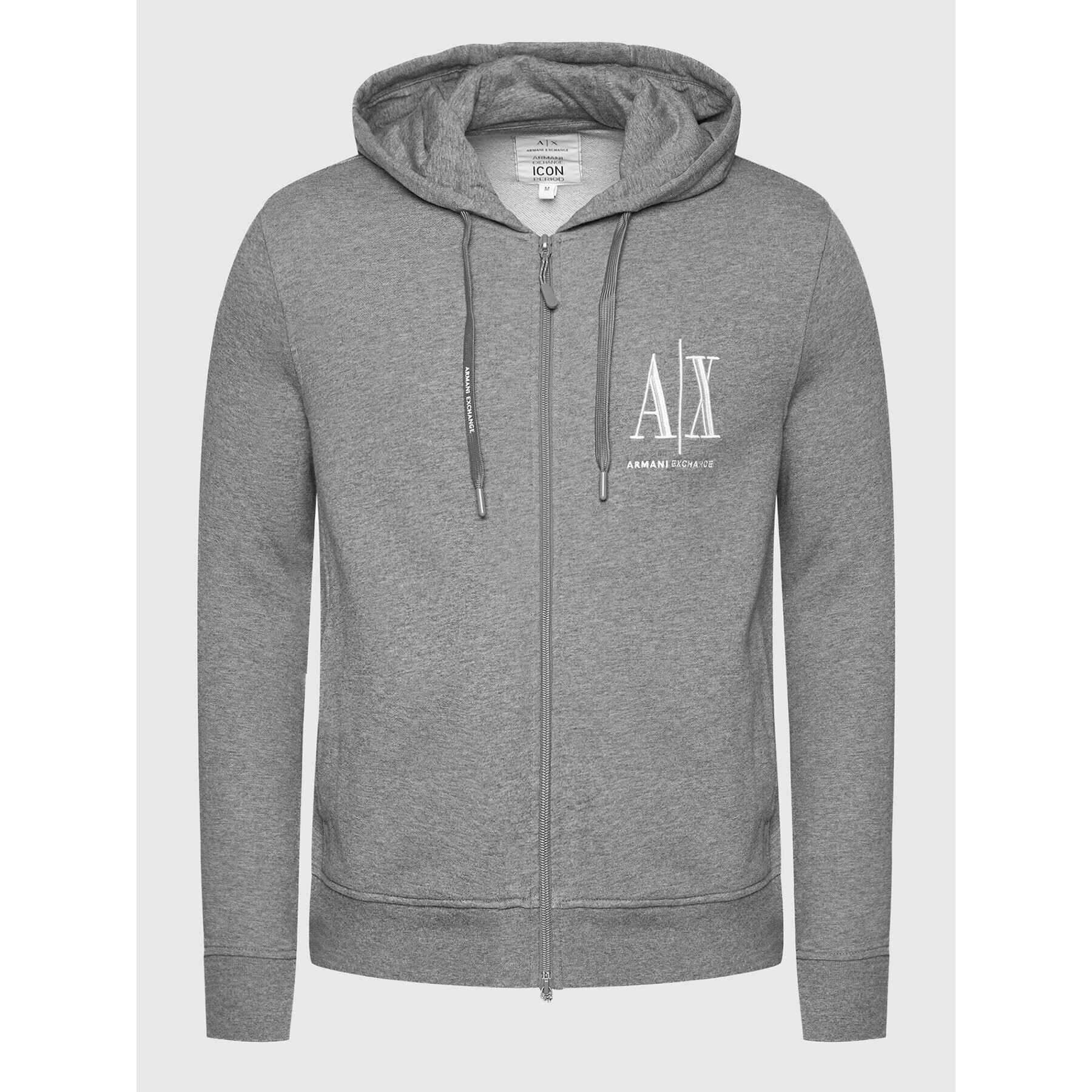 Armani Exchange Mikina 8NZMPP ZJ1ZZ 3930 Šedá Regular Fit - Pepit.cz