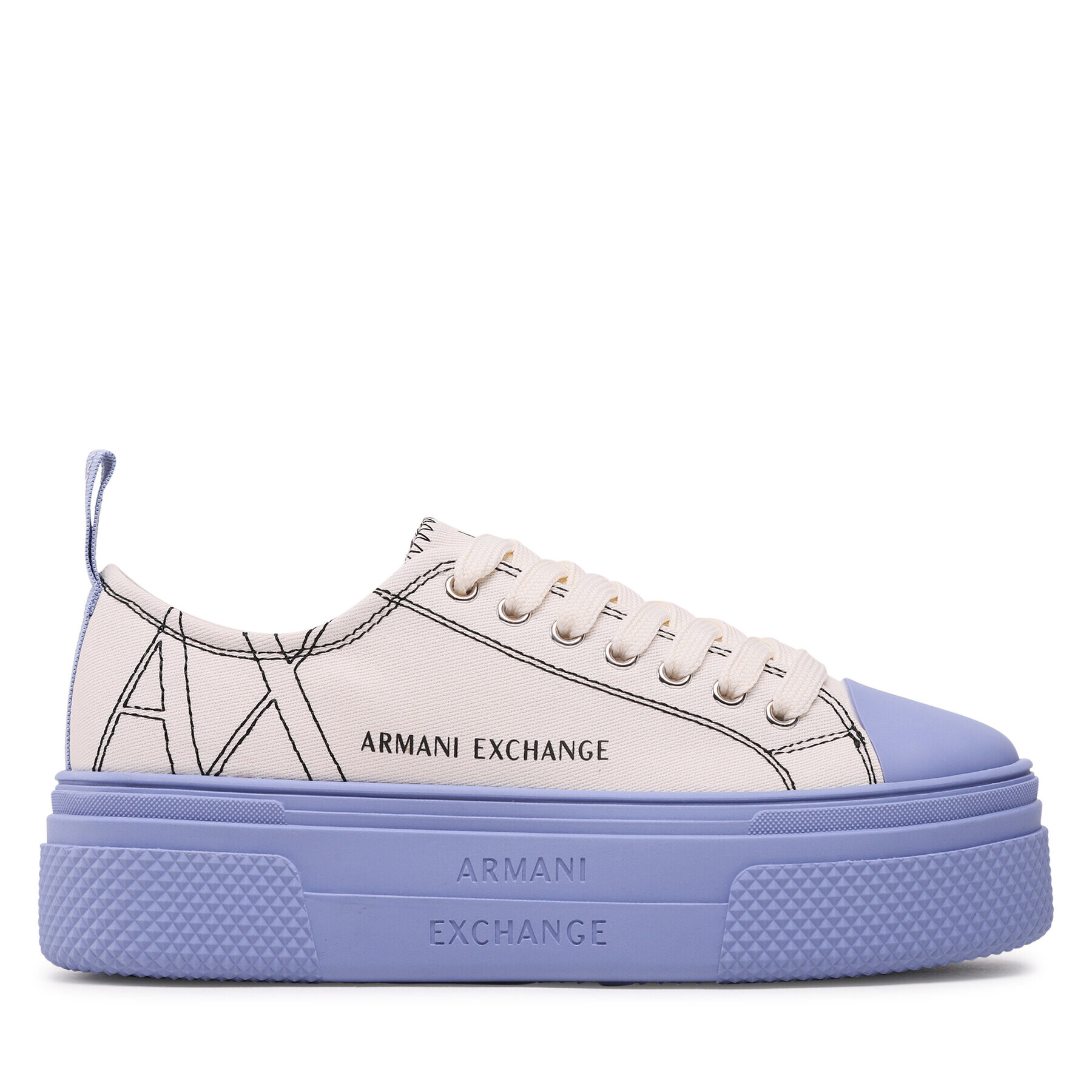 Armani Exchange Plátěnky XDX115 XV695 S607 Écru - Pepit.cz