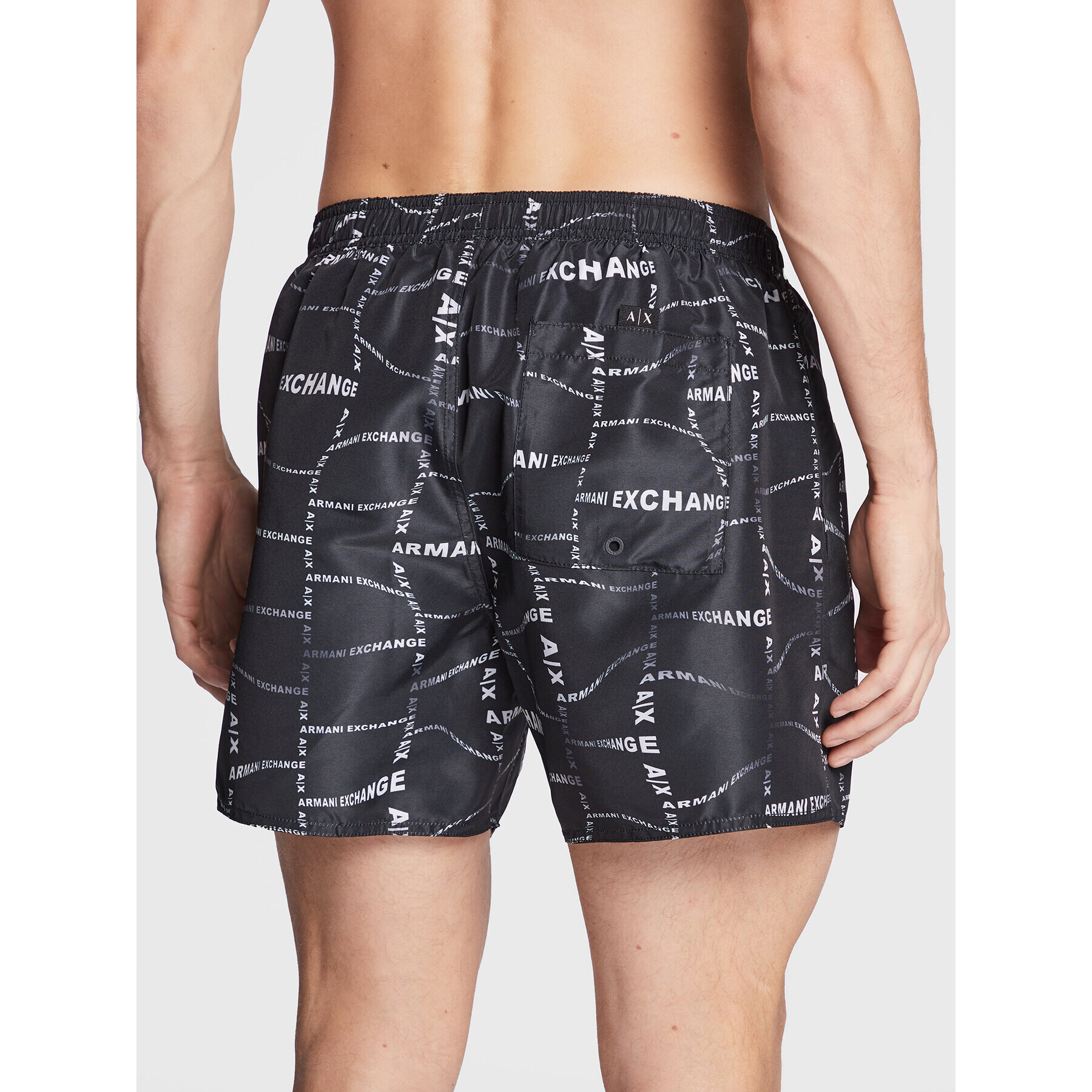 Armani Exchange Plavecké šortky 953001 3R624 27321 Černá Regular Fit - Pepit.cz