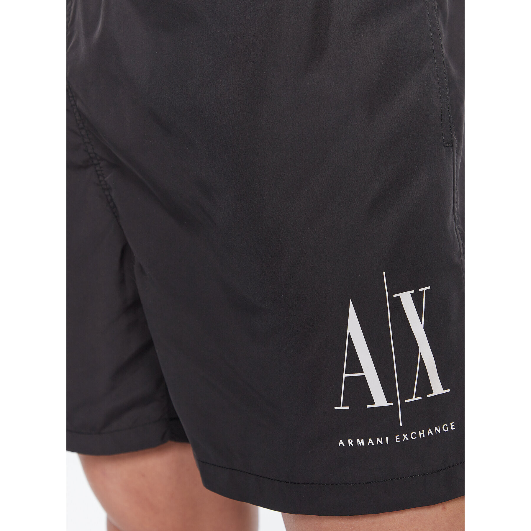 Armani Exchange Plavecké šortky 953034 CC623 0002 Černá Regular Fit - Pepit.cz