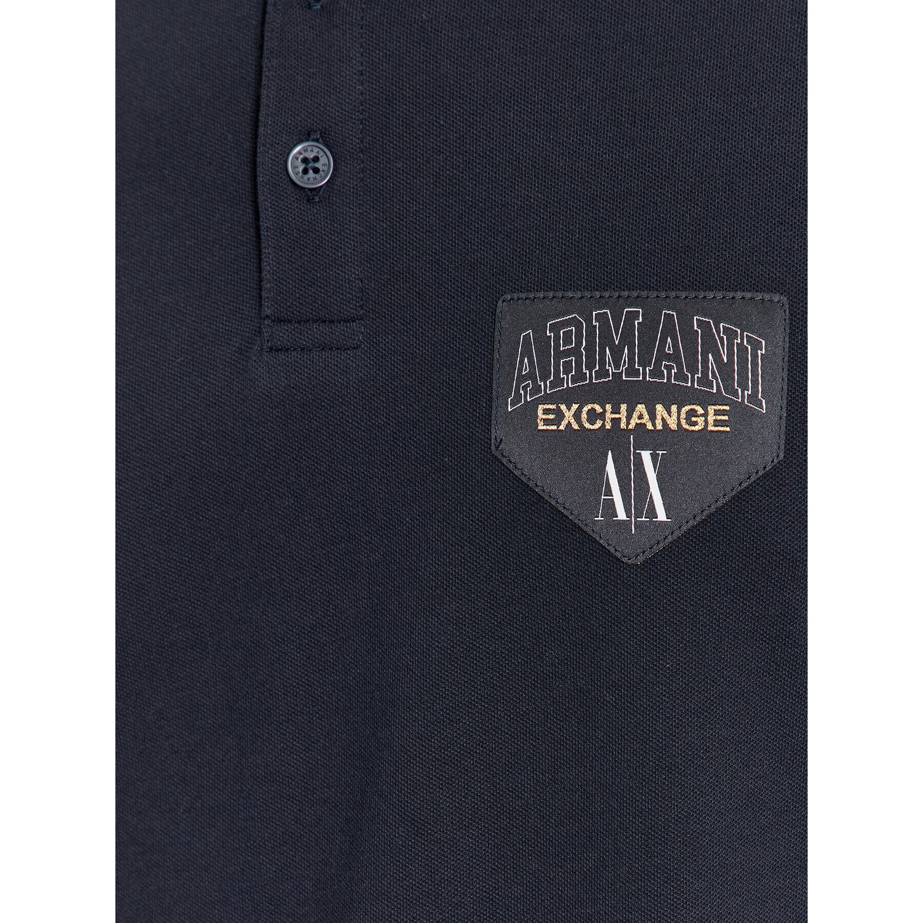 Armani Exchange Polokošile 6RZFJF ZJYCZ 1510 Tmavomodrá Regular Fit - Pepit.cz