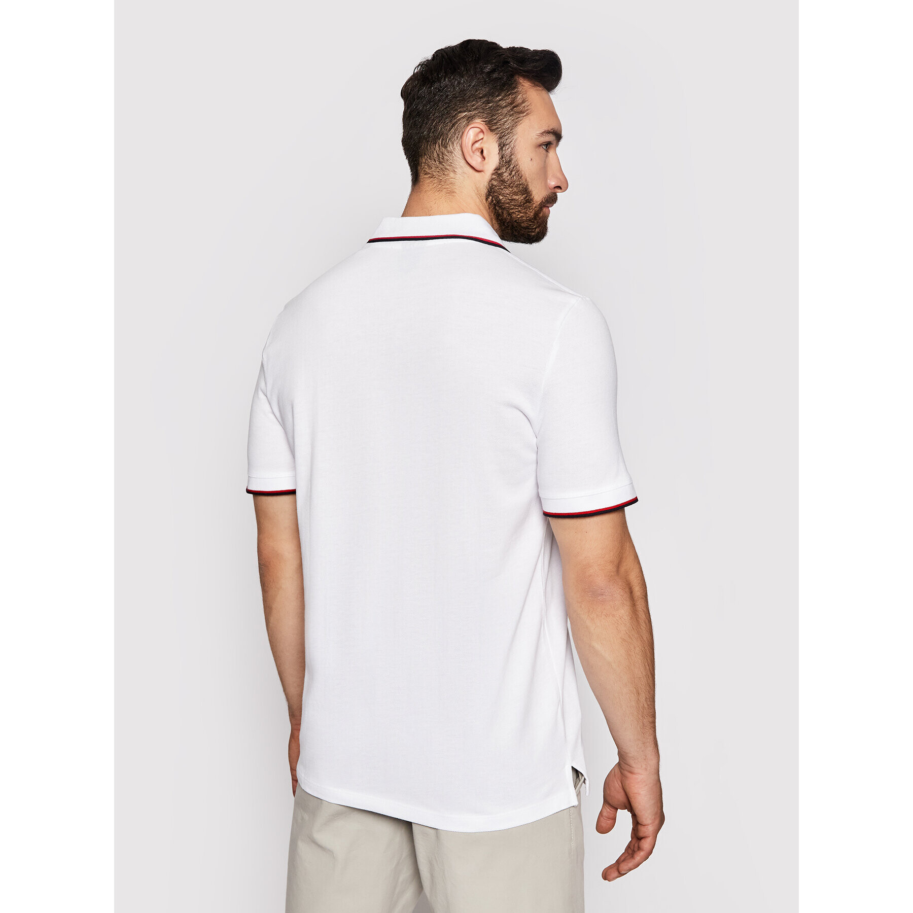 Armani Exchange Polokošile 8NZF75 Z8M5Z 1100 Bílá Regular Fit - Pepit.cz