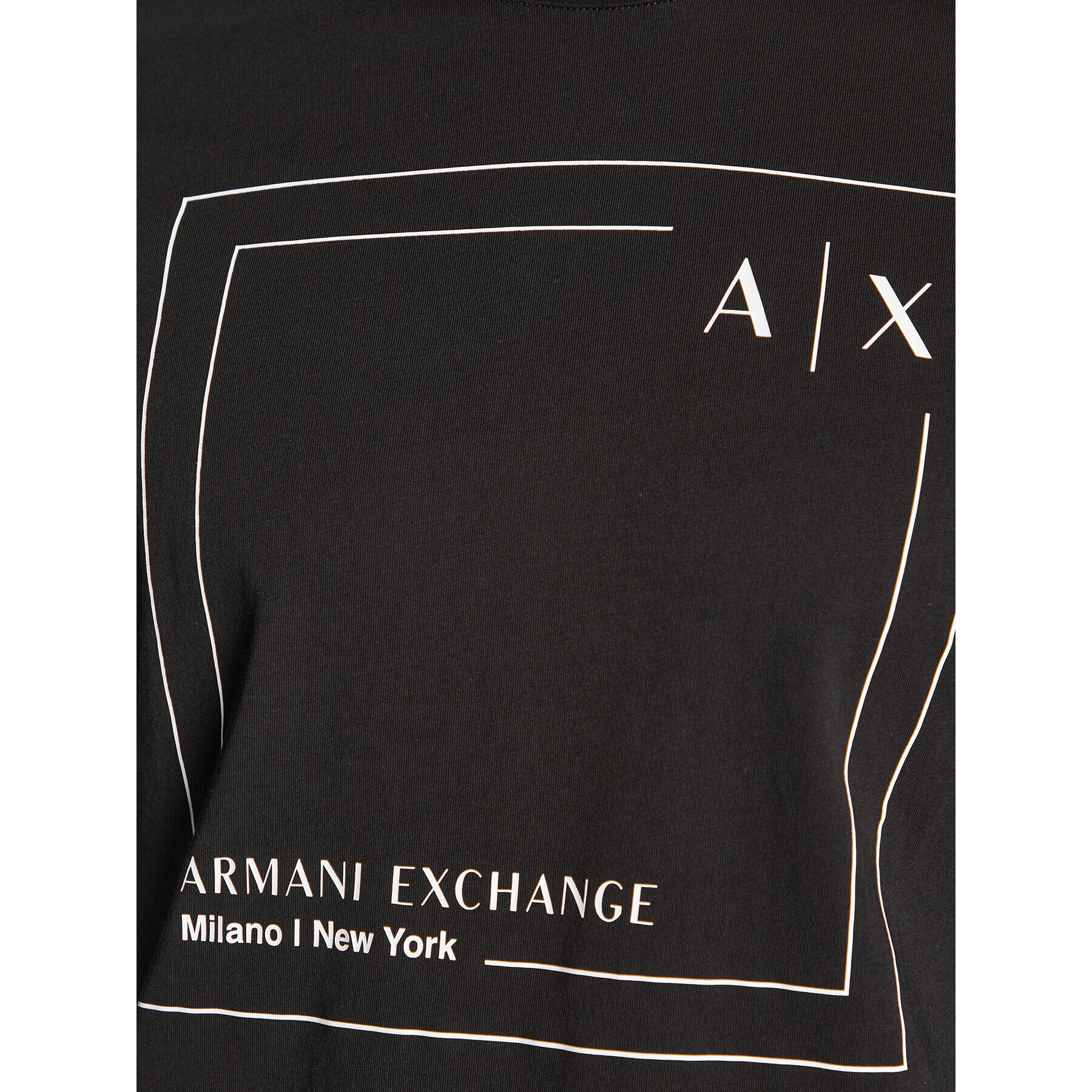 Armani Exchange S dlouhým rukávem 3RZTAA ZJGCZ 1200 Černá Regular Fit - Pepit.cz