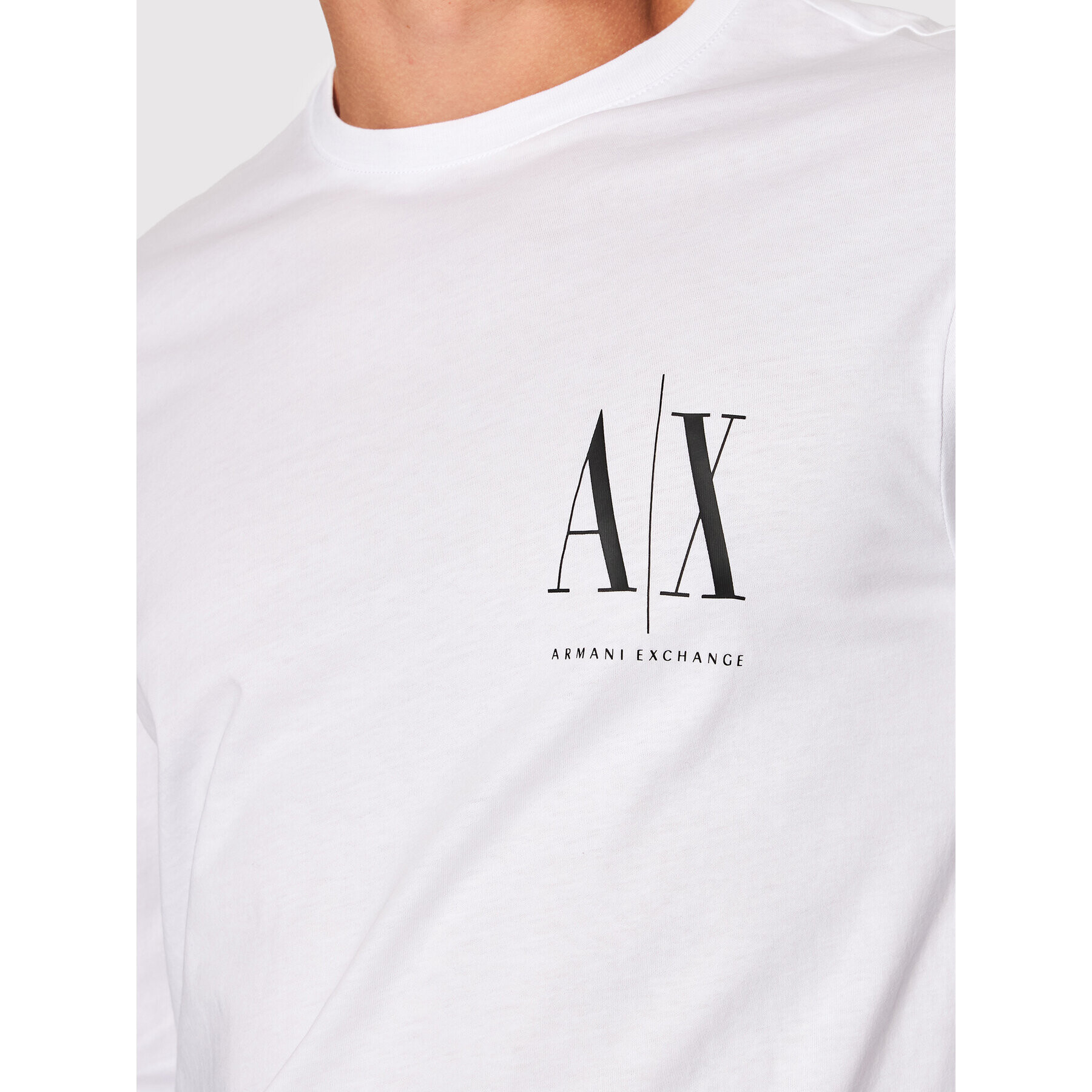 Armani Exchange S dlouhým rukávem 8NZTPL ZJH4Z 1100 Bílá Regular Fit - Pepit.cz