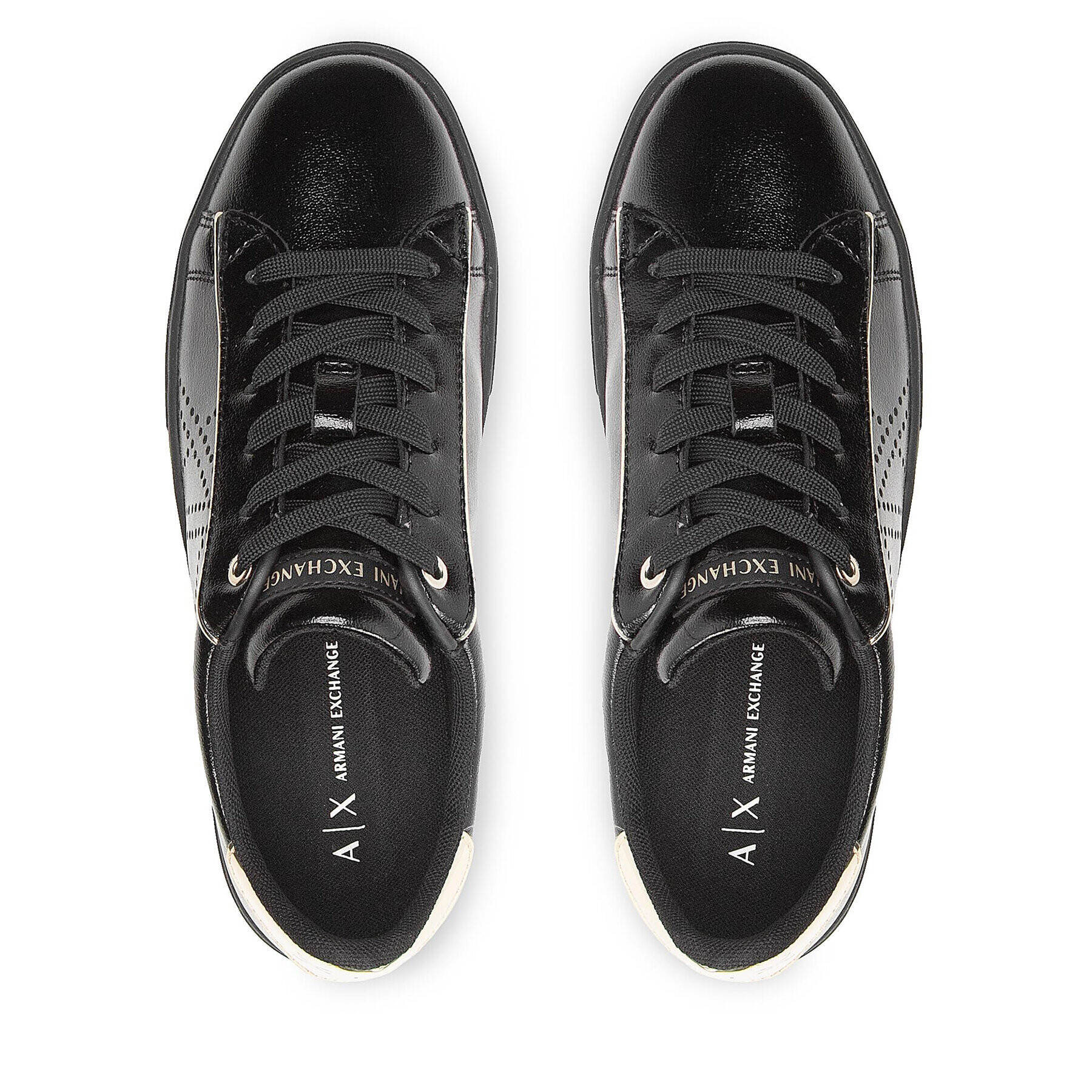 Armani Exchange Sneakersy XDX079 XV567 K476 Černá - Pepit.cz