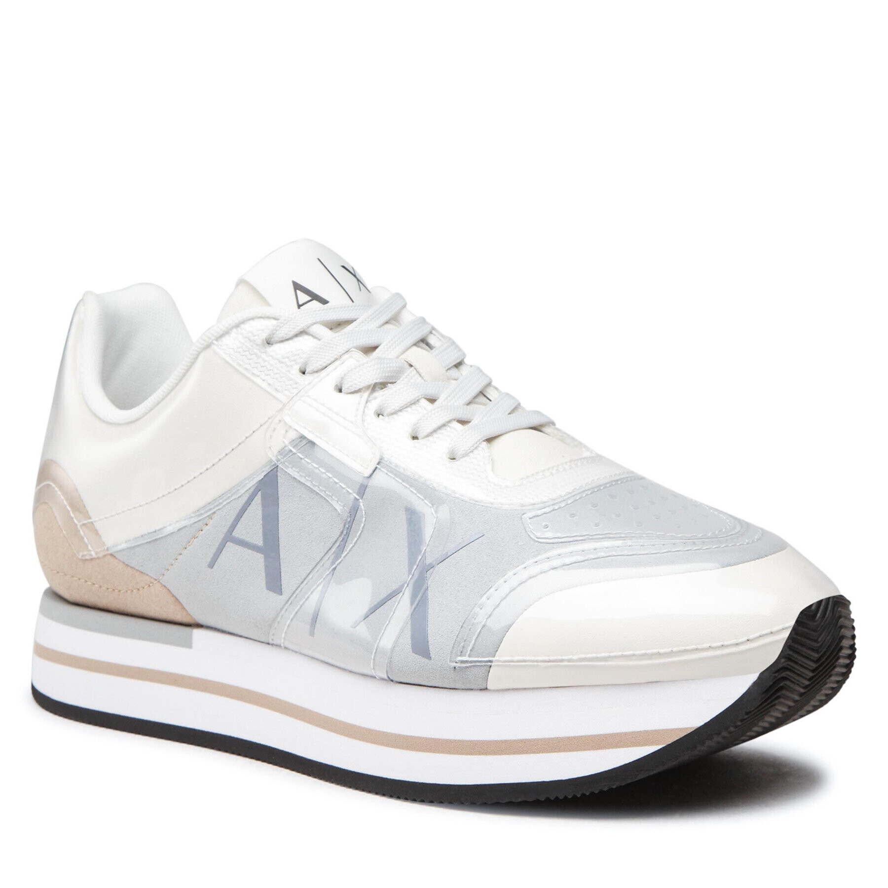 Armani Exchange Sneakersy XDX085 XV421 K525 Bílá - Pepit.cz