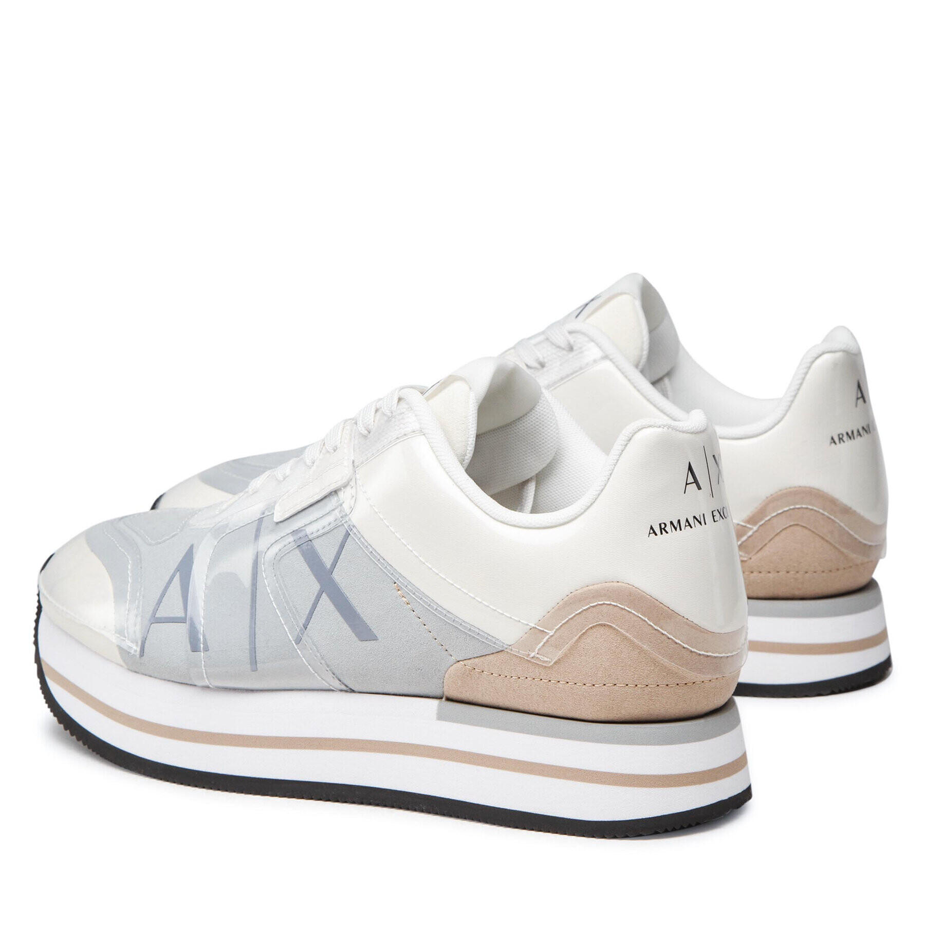 Armani Exchange Sneakersy XDX085 XV421 K525 Bílá - Pepit.cz