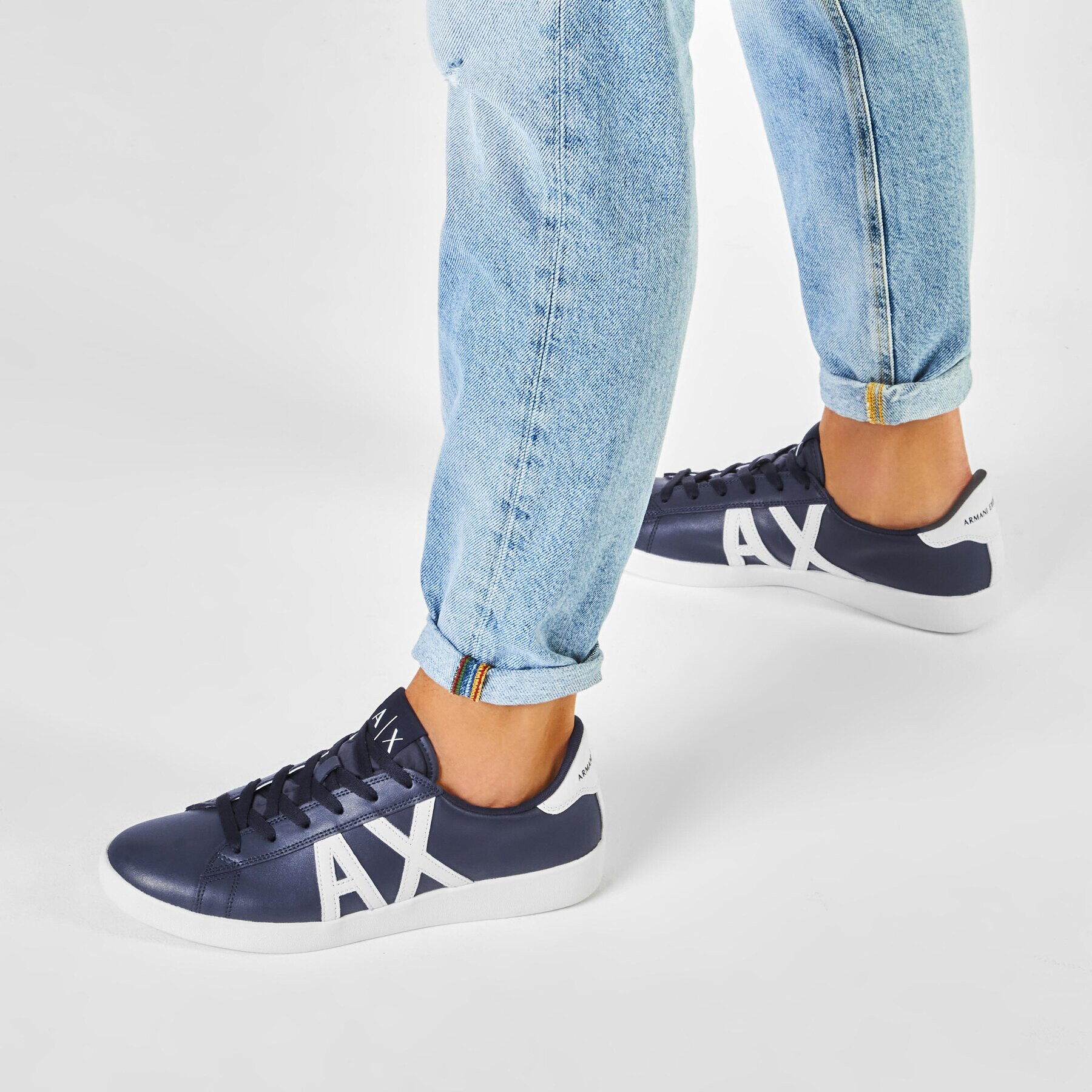 Armani Exchange Sneakersy XUX016 XCC71 A138 Tmavomodrá - Pepit.cz