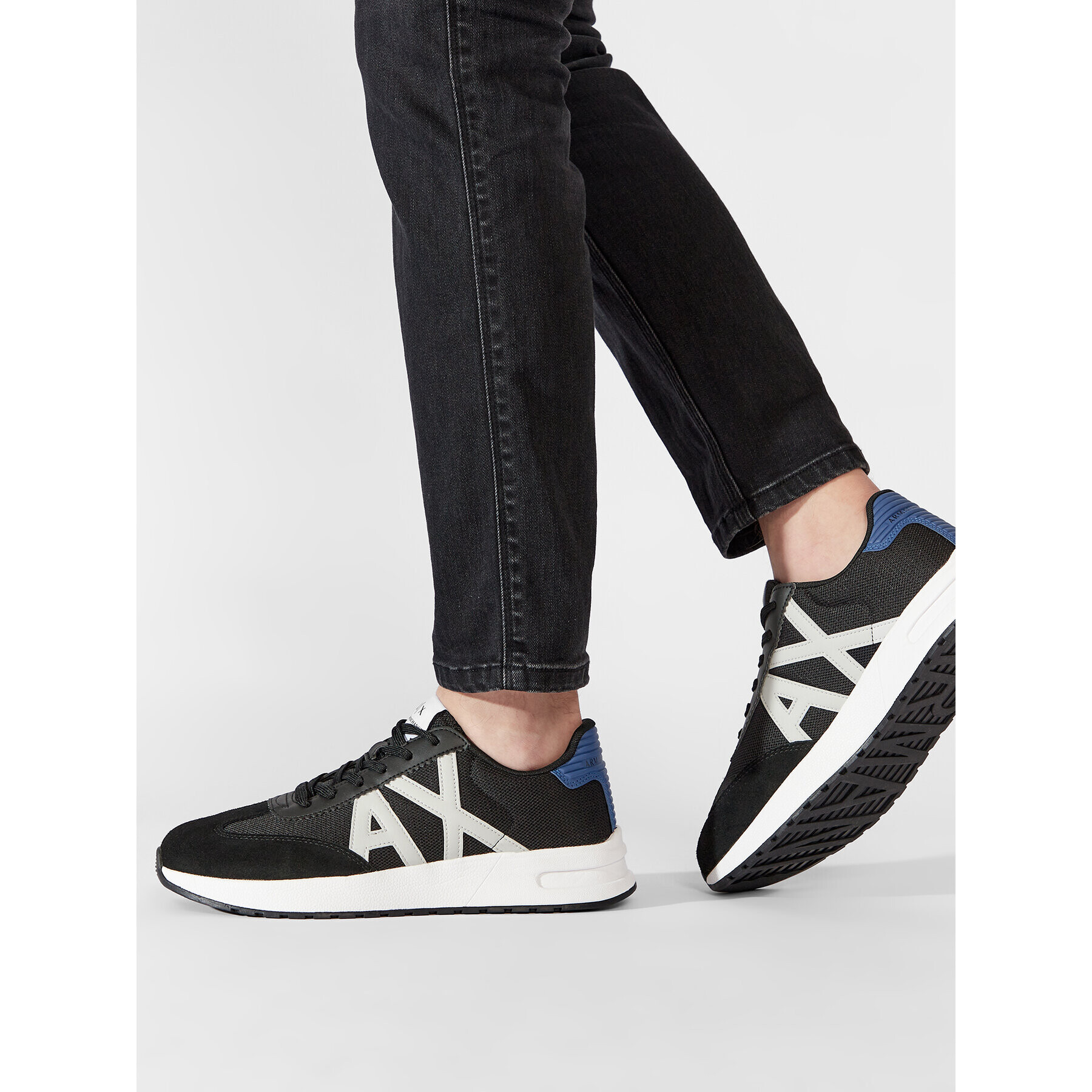 Armani Exchange Sneakersy XUX071 XV527 S281 Černá - Pepit.cz