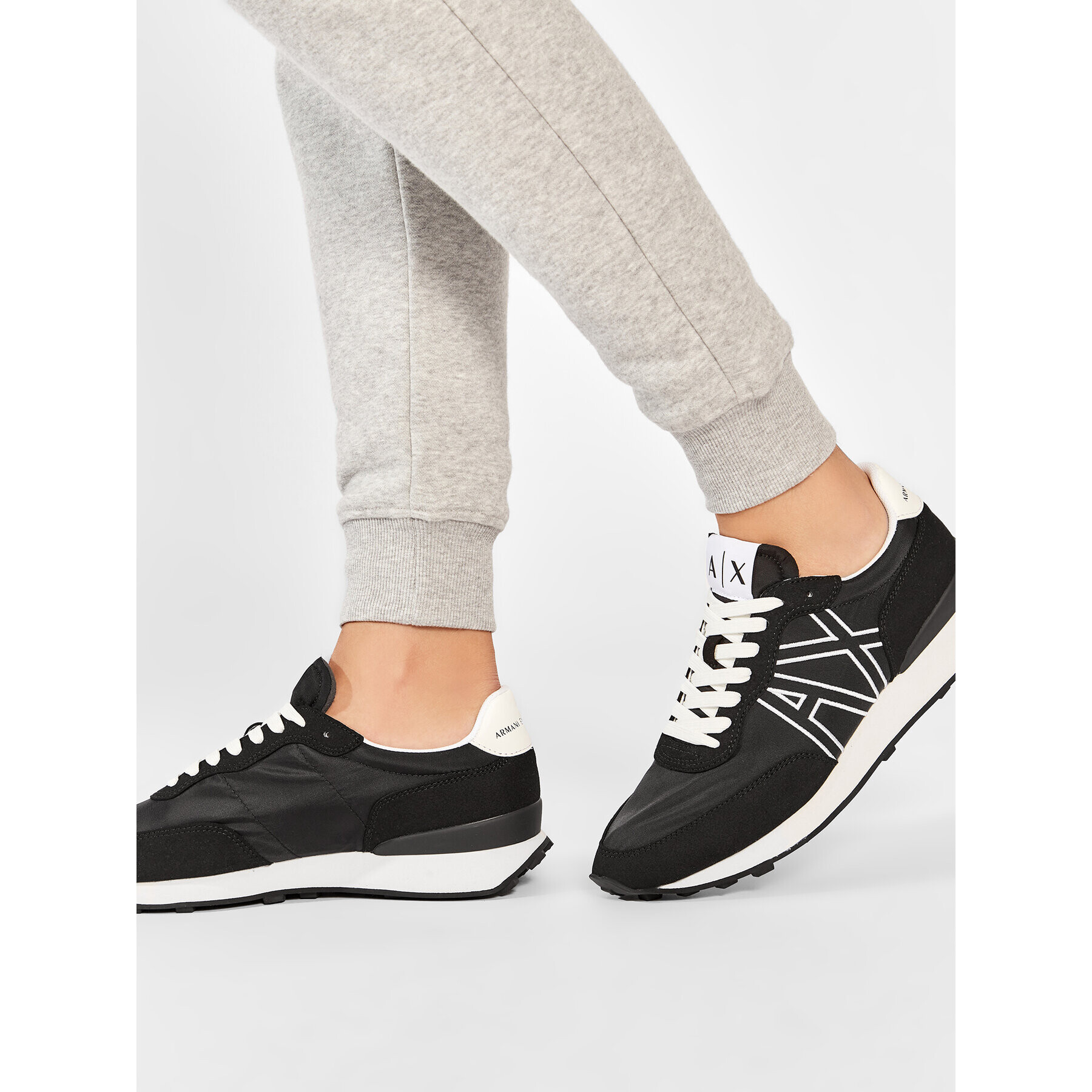 Armani Exchange Sneakersy XUX129 XV549 00002 Černá - Pepit.cz