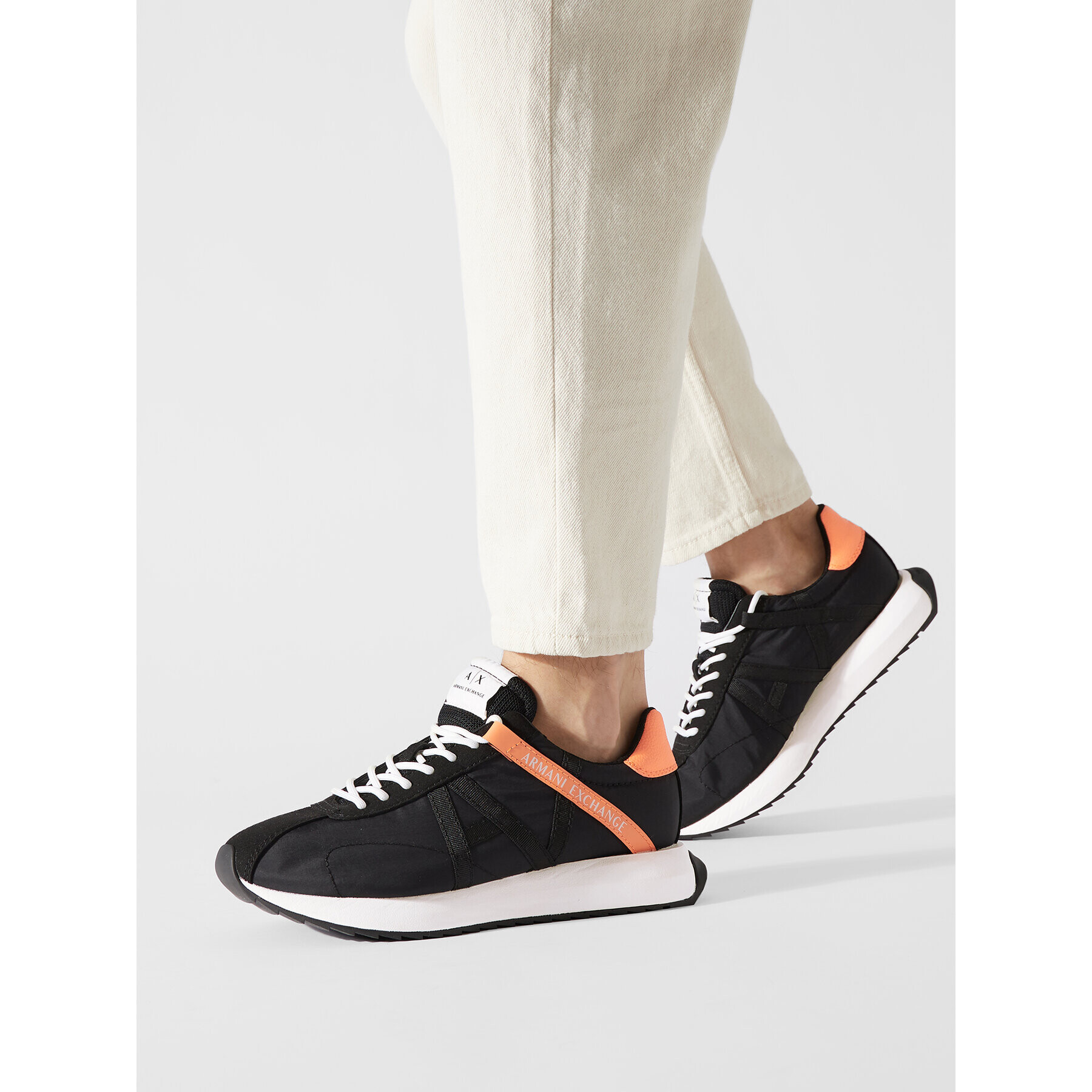 Armani Exchange Sneakersy XUX150 XV608 K639 Černá - Pepit.cz