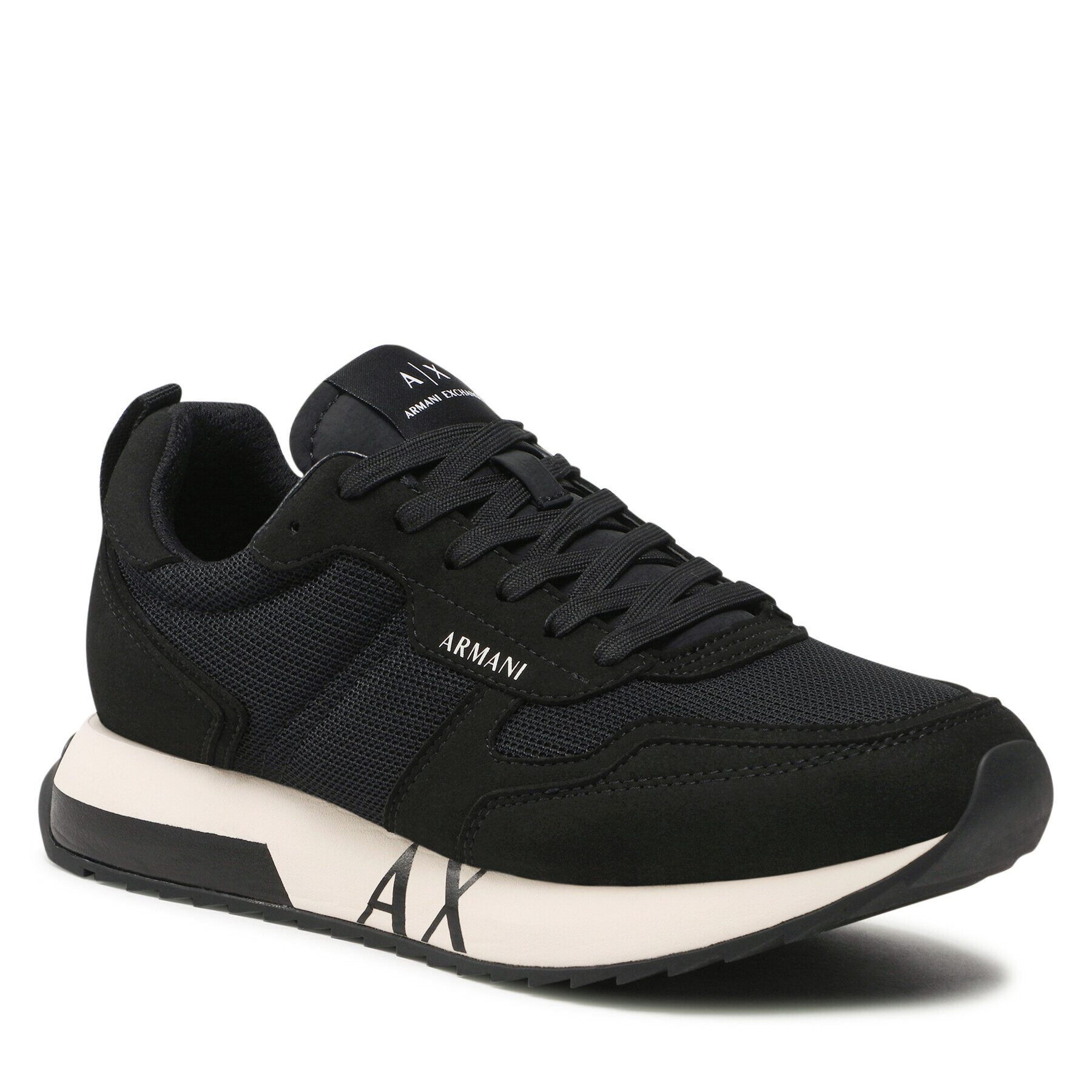 Armani Exchange Sneakersy XUX151 XV609 K001 Černá - Pepit.cz