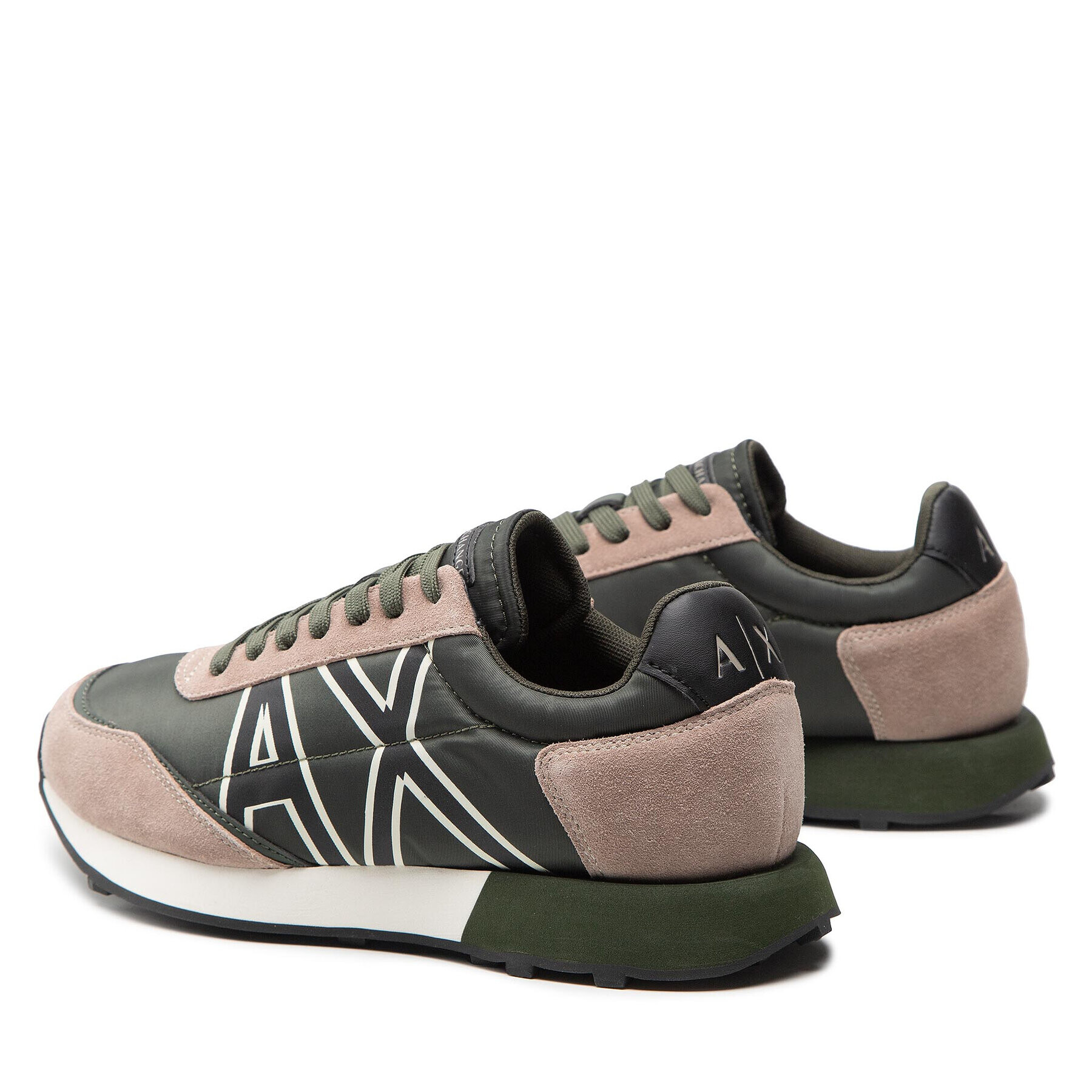 Armani Exchange Sneakersy XUX157 XV588 S079 Zelená - Pepit.cz