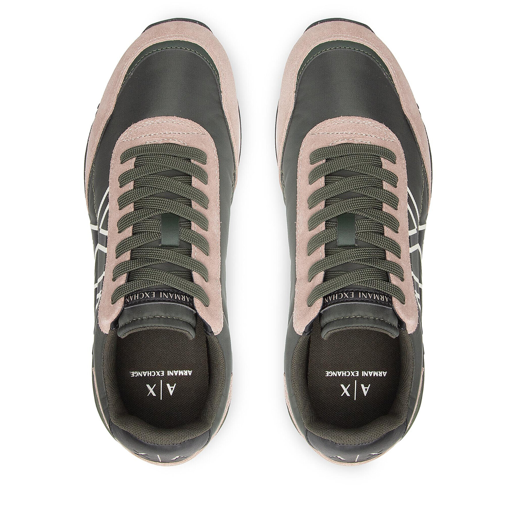 Armani Exchange Sneakersy XUX157 XV588 S079 Zelená - Pepit.cz