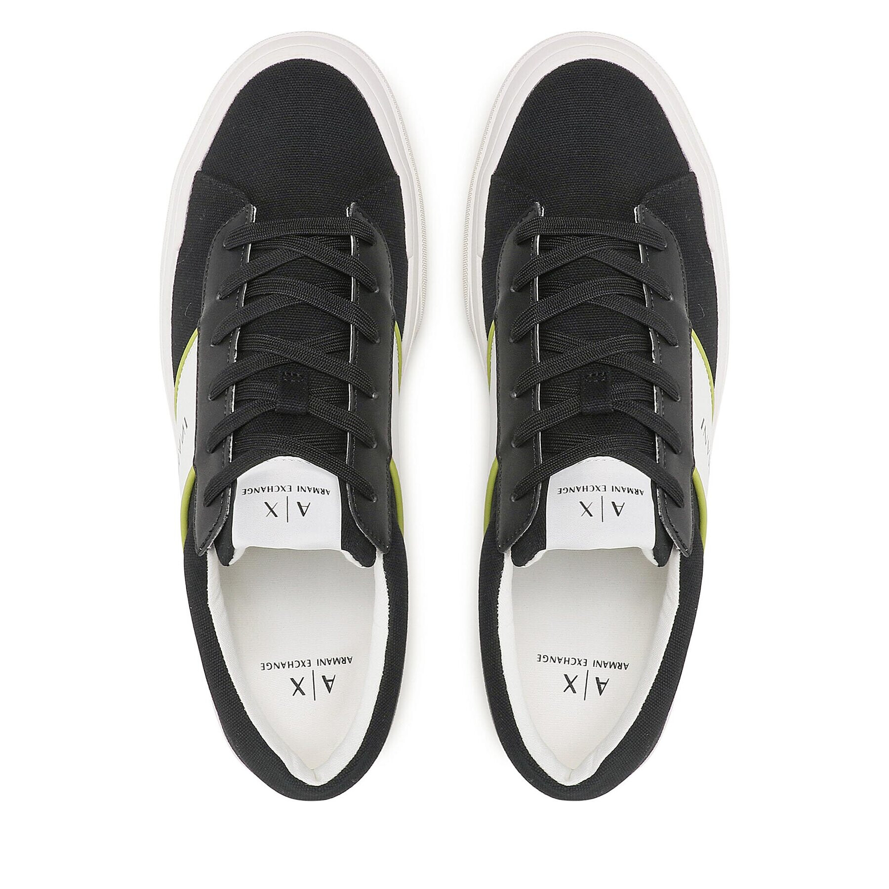 Armani Exchange Sneakersy XUX165 XV652 S526 Černá - Pepit.cz