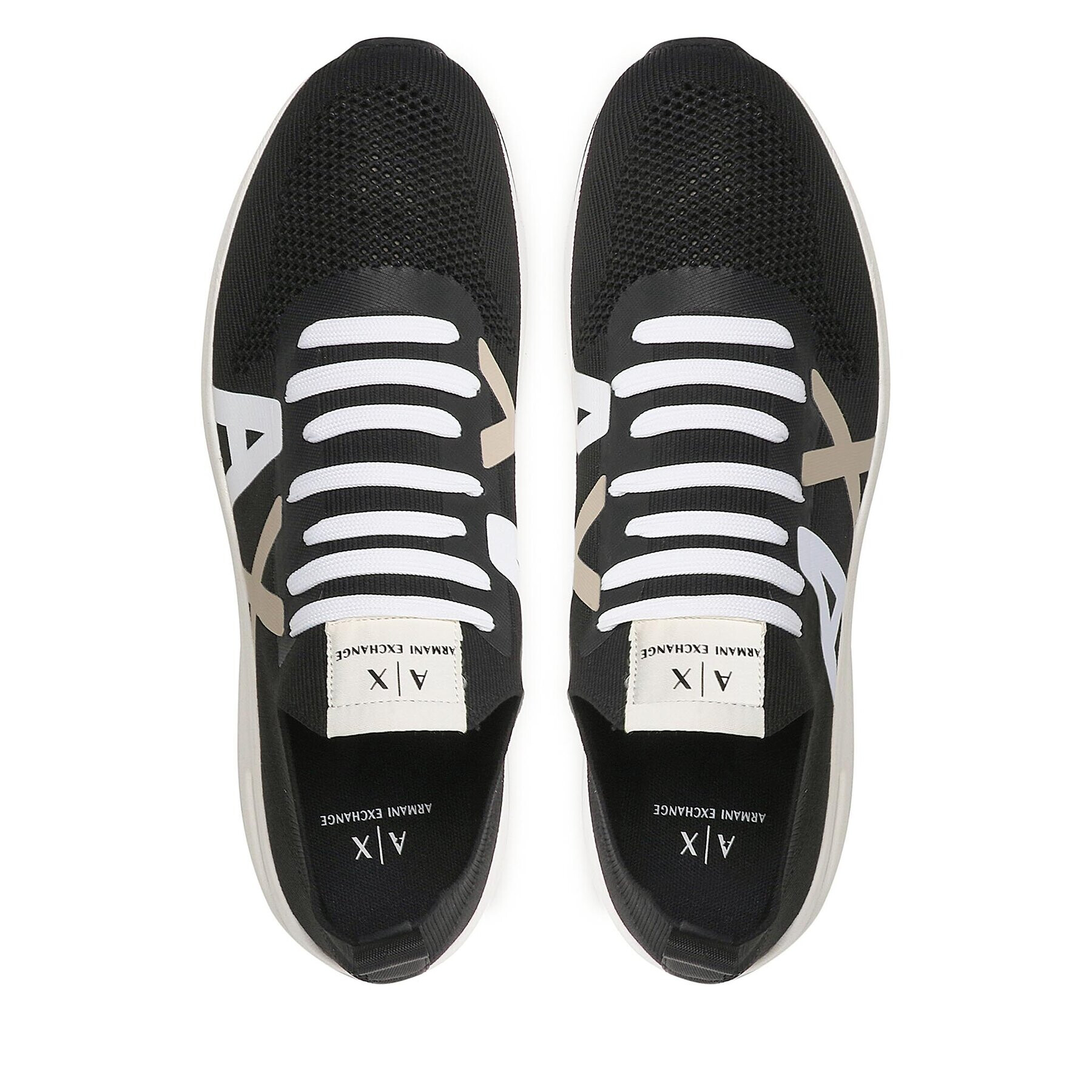 Armani Exchange Sneakersy XUX171 XV662 S565 Černá - Pepit.cz