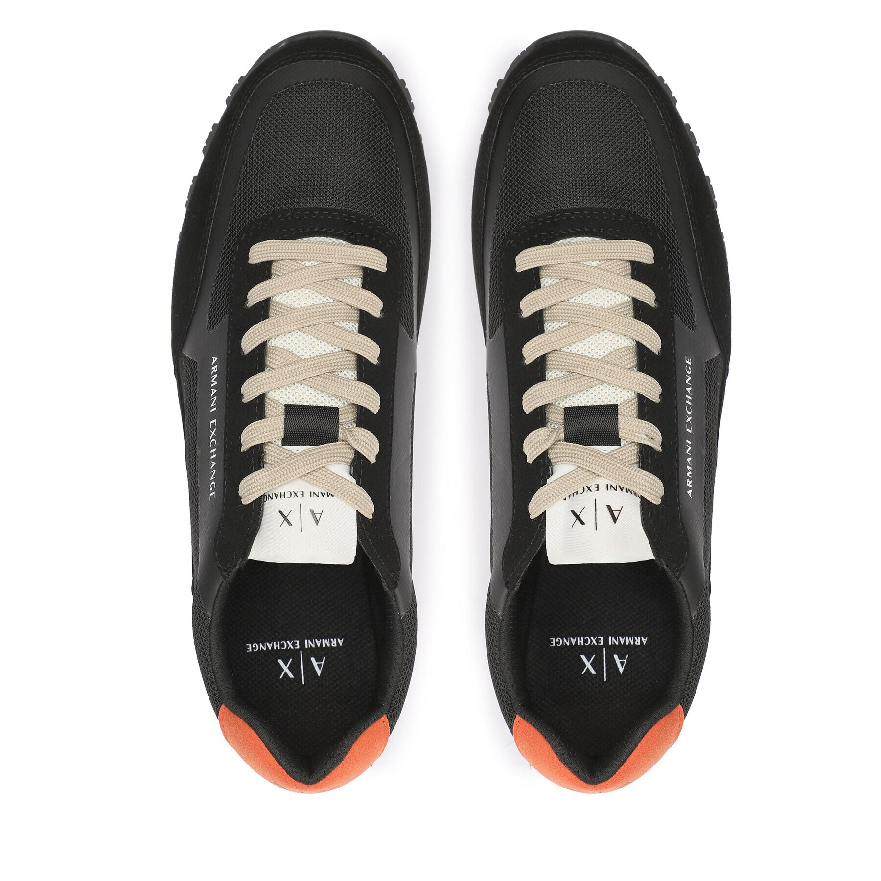 Armani Exchange Sneakersy XUX180 XV766 00002 Černá - Pepit.cz