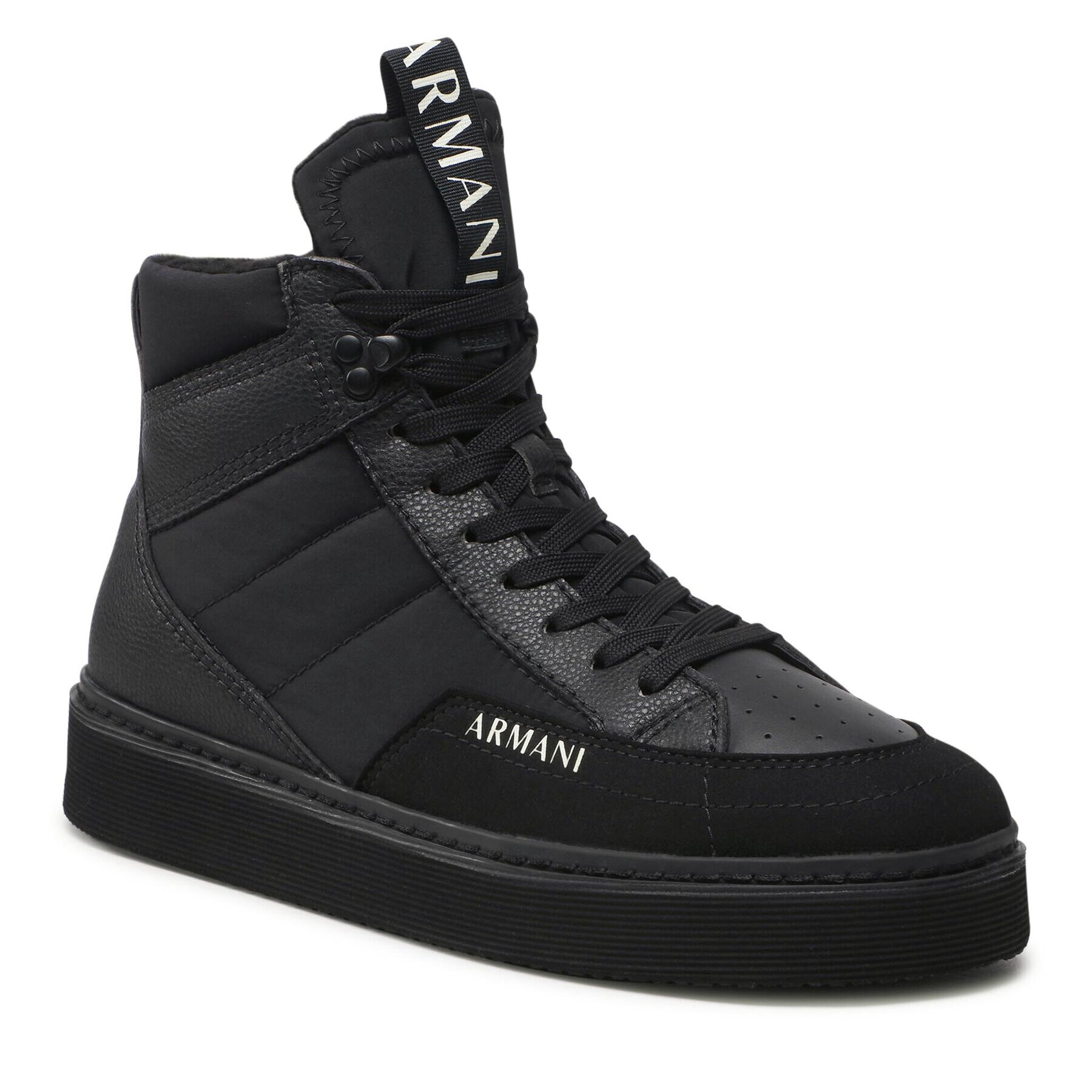 Armani Exchange Sneakersy XUZ043 XV605 K001 Černá - Pepit.cz