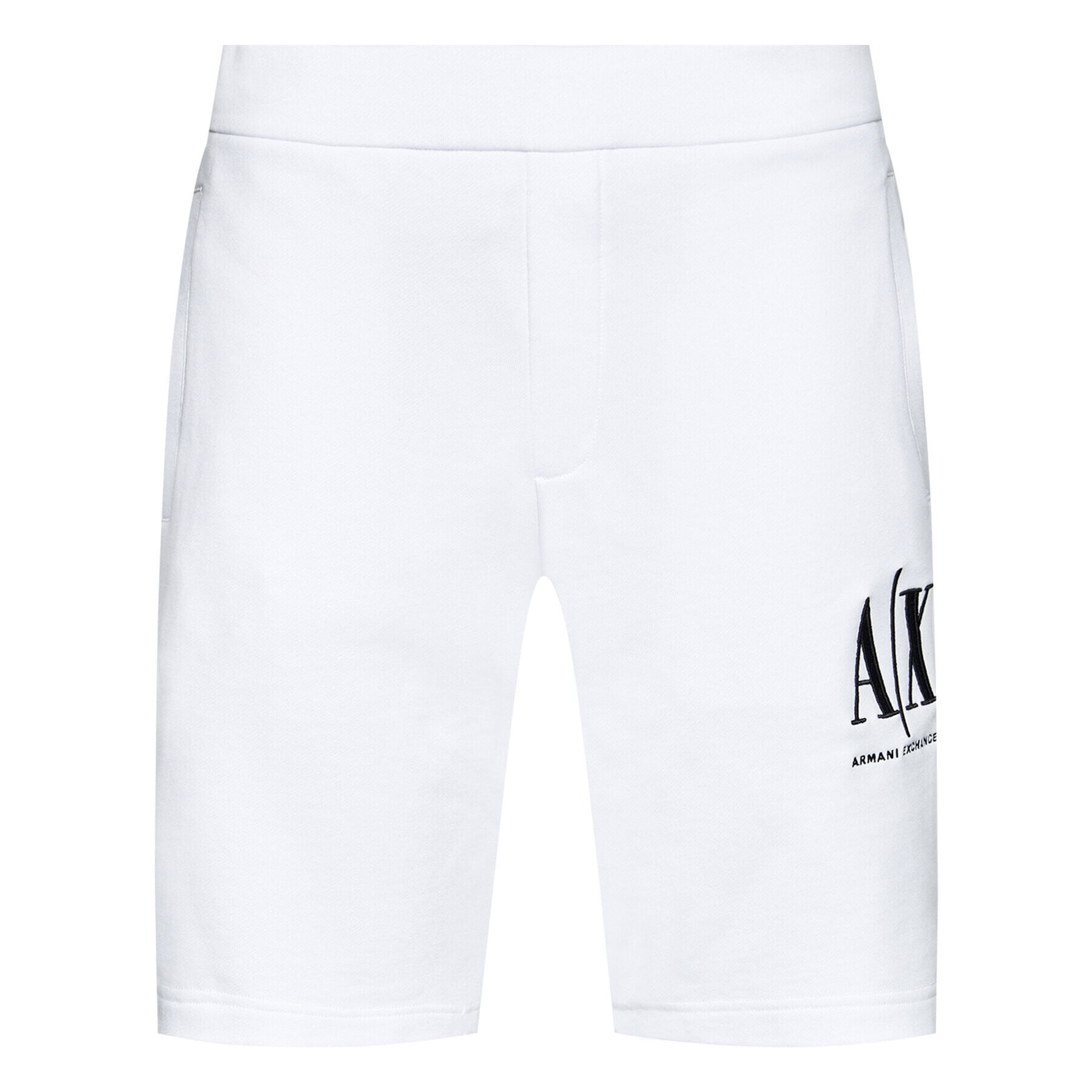 Armani Exchange Sportovní kraťasy 8NZSPA ZJ1ZZ 1100 Bílá Regular Fit - Pepit.cz