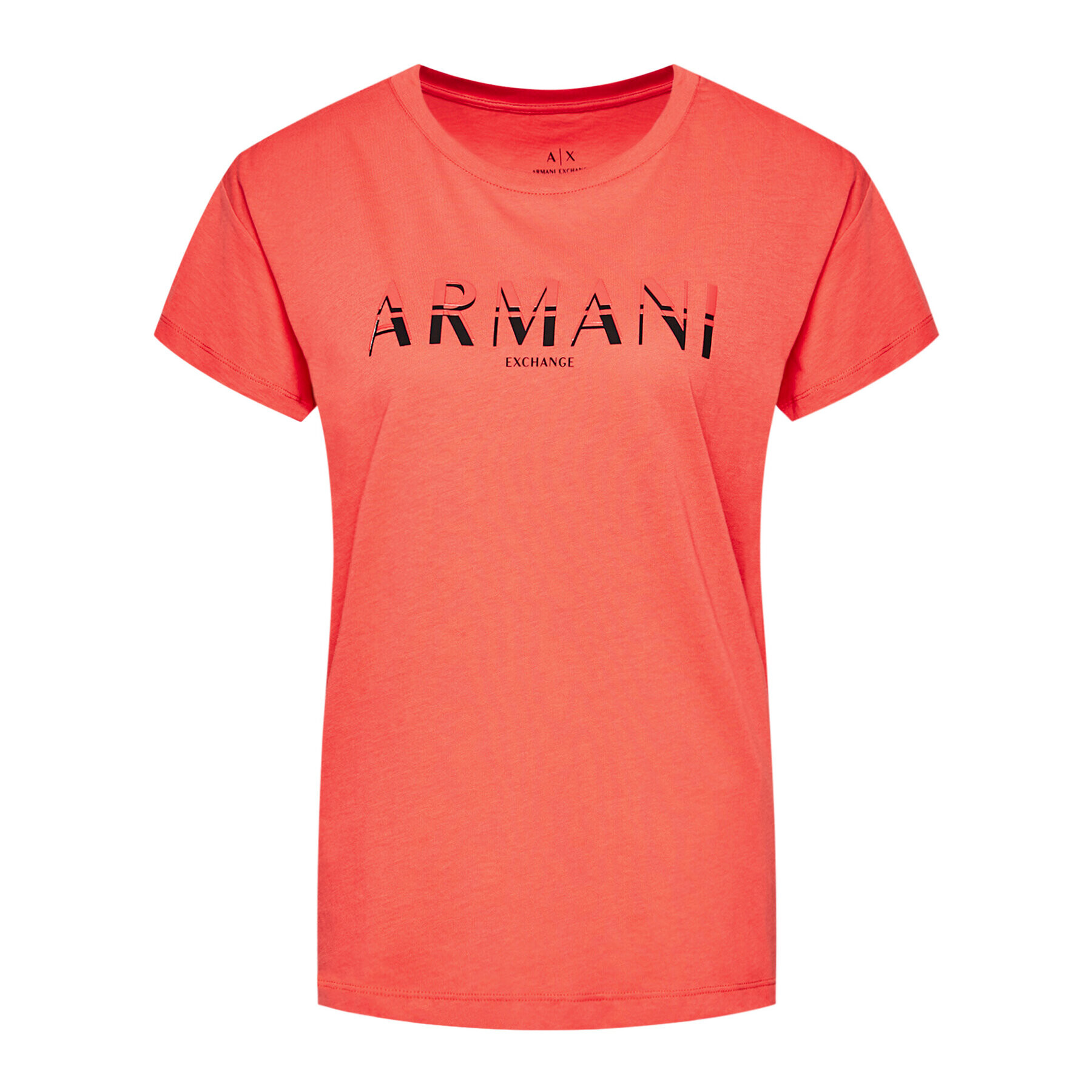 Armani Exchange T-Shirt 3KYTGD YJG3Z 1663 Červená Regular Fit - Pepit.cz