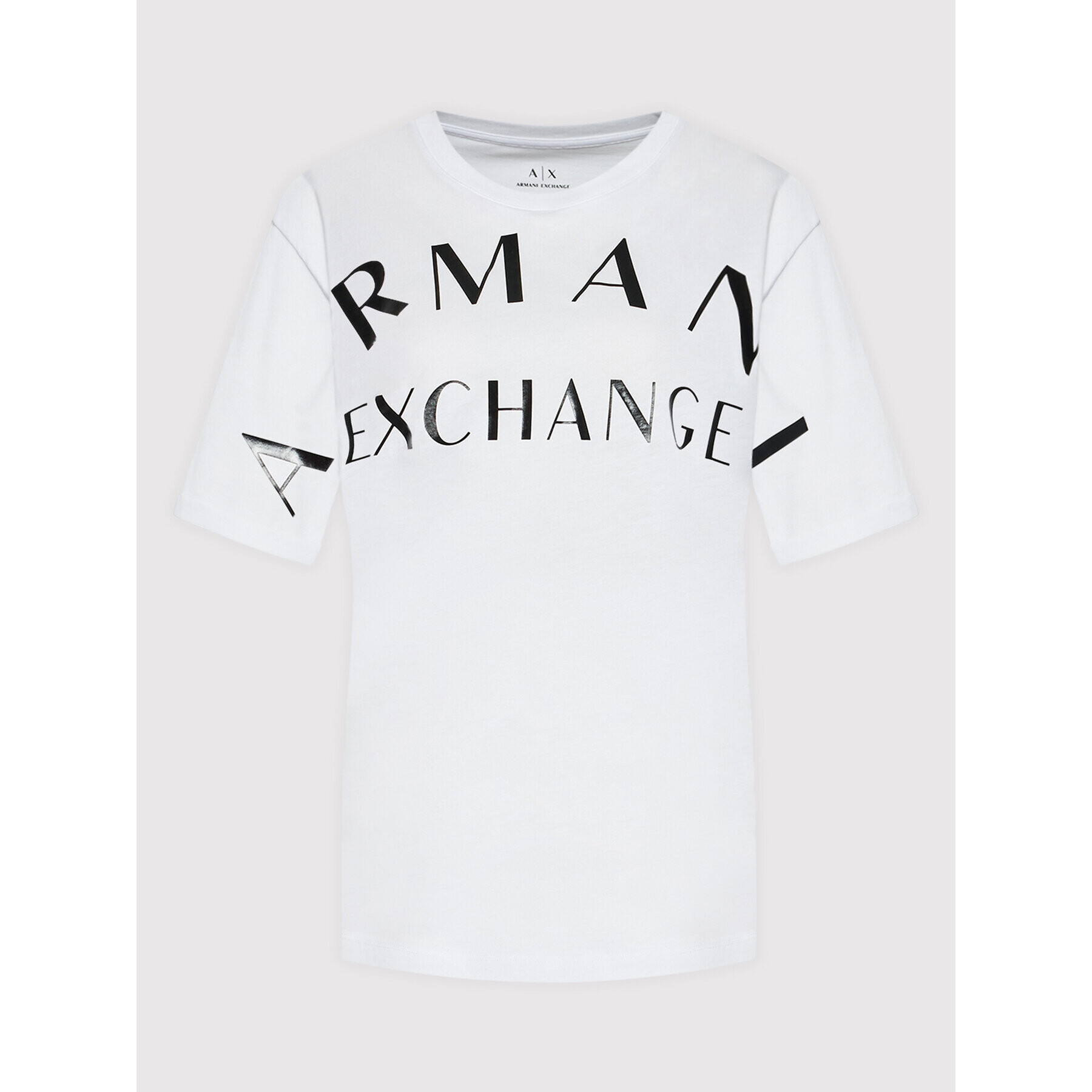 Armani Exchange T-Shirt 3LYTAE YJ3RZ 1000 Bílá Regular Fit - Pepit.cz