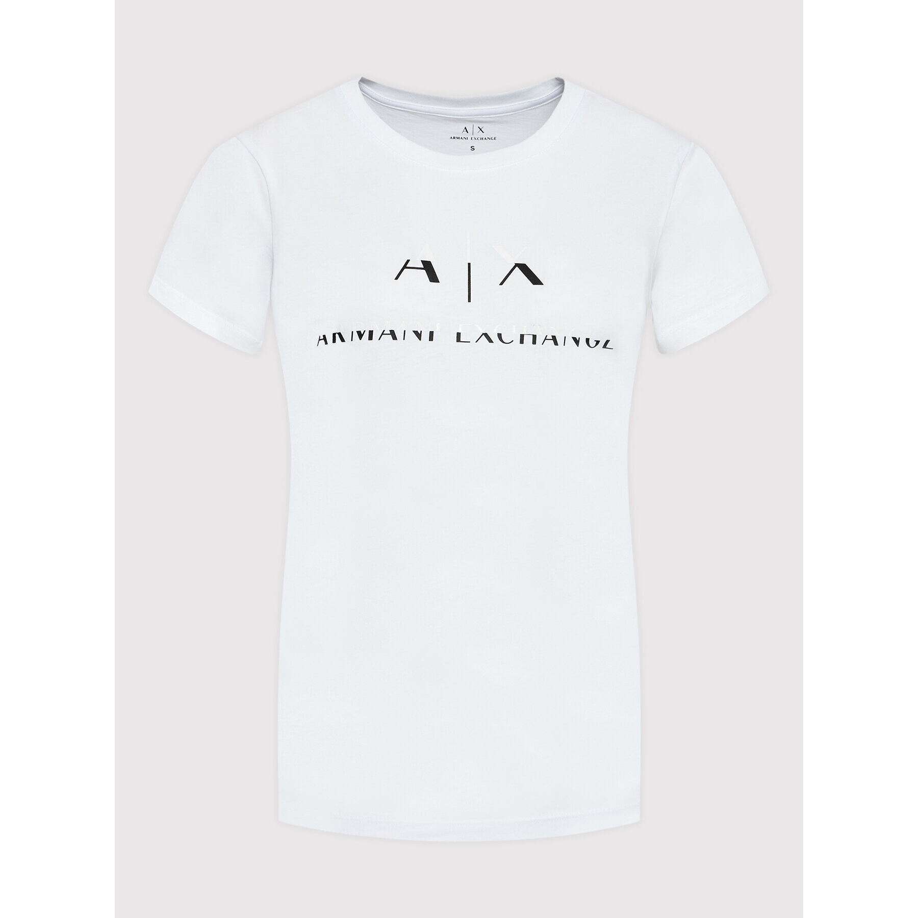 Armani Exchange T-Shirt 3LYTAQ YJG3Z 1000 Bílá Regular Fit - Pepit.cz