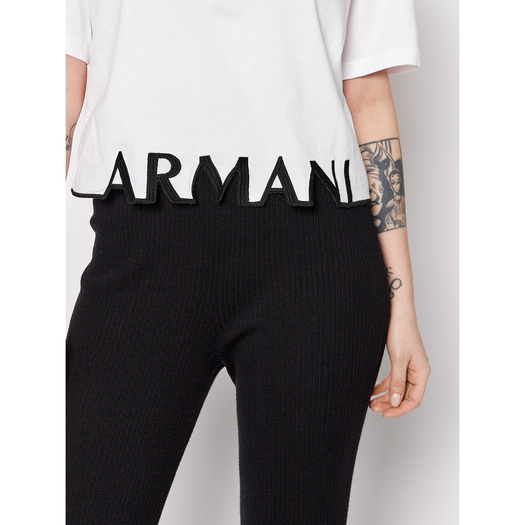 Armani Exchange T-Shirt 3LYTKR YJ8QZ 1000 Bílá Relaxed Fit - Pepit.cz