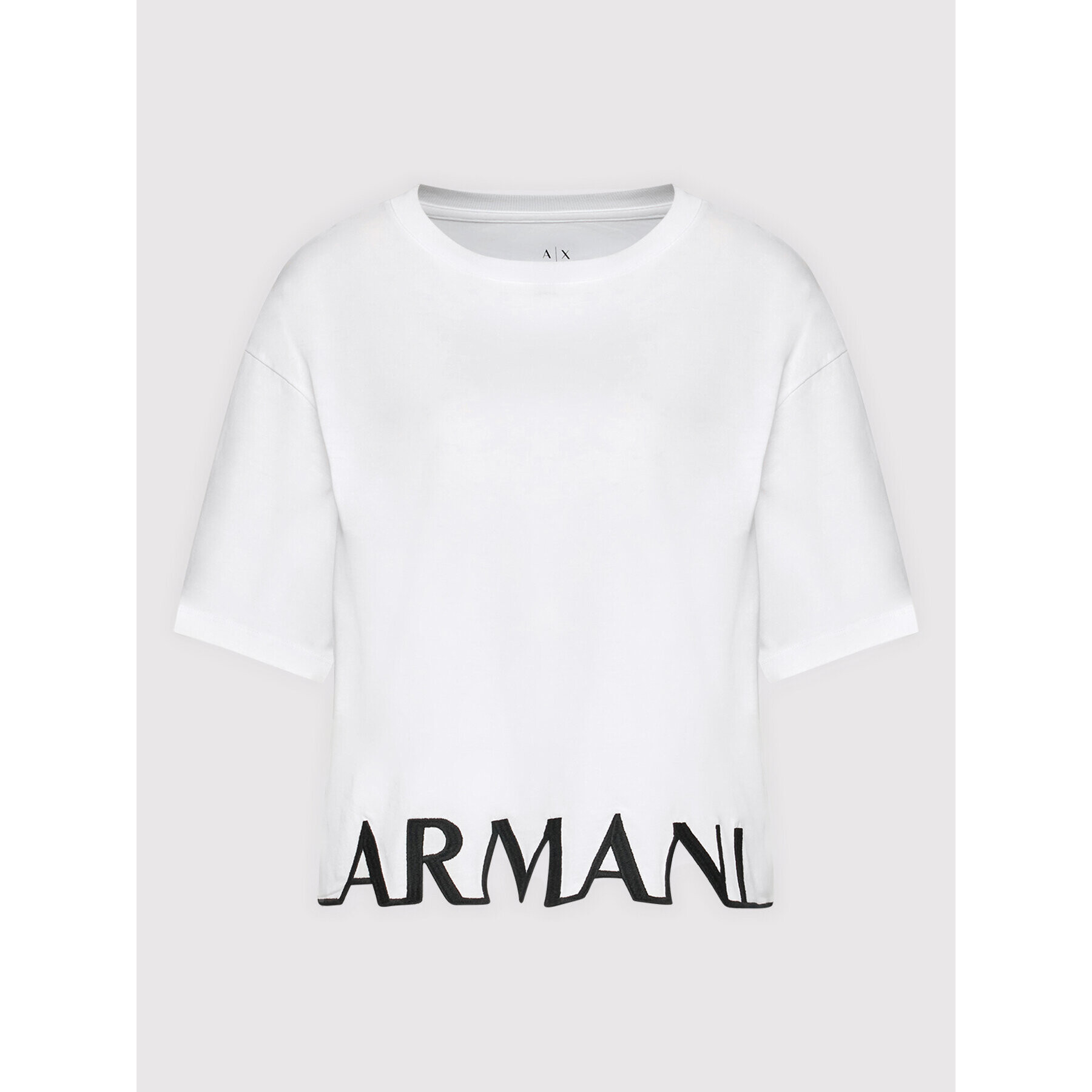 Armani Exchange T-Shirt 3LYTKR YJ8QZ 1000 Bílá Relaxed Fit - Pepit.cz