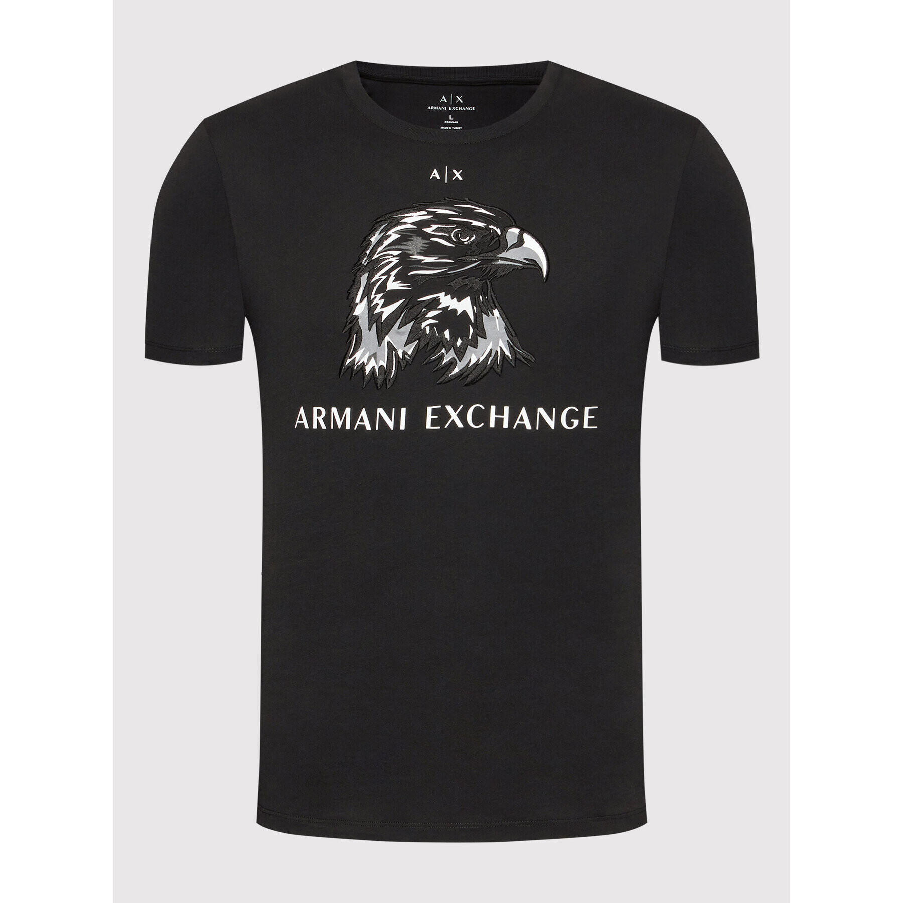 Armani Exchange T-Shirt 3LZTAQ ZJ6QZ 1200 Černá Regular Fit - Pepit.cz