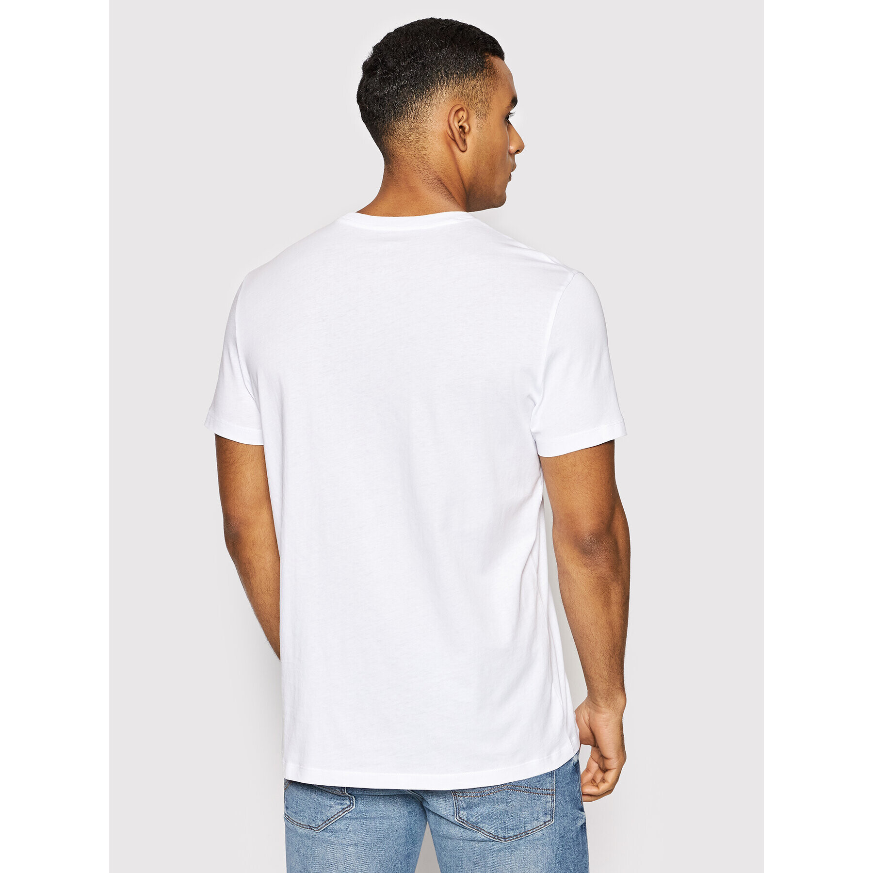 Armani Exchange T-Shirt 3LZTFD ZJ8EZ 1100 Bílá Slim Fit - Pepit.cz