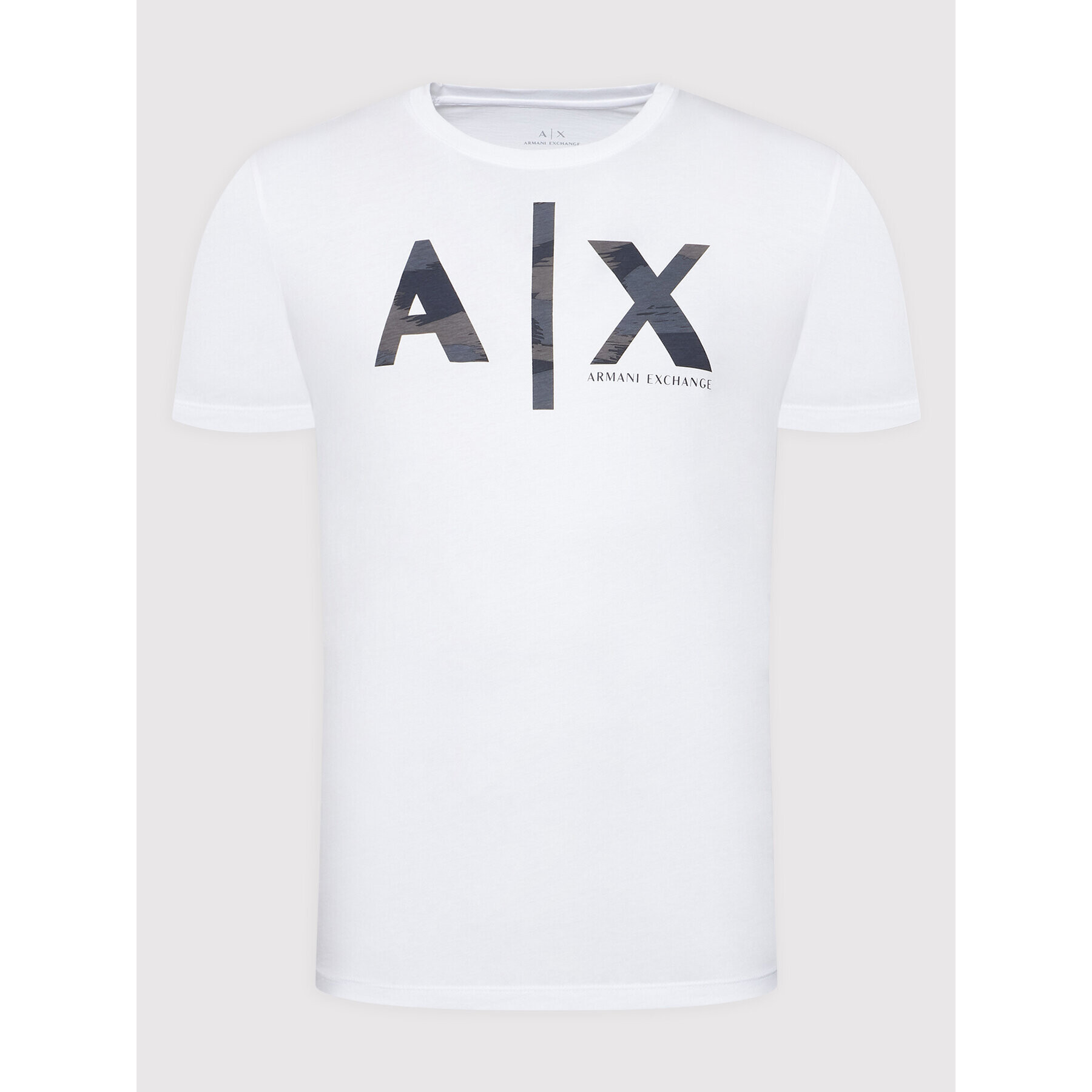 Armani Exchange T-Shirt 3LZTHA ZJH4Z 1100 Bílá Regular Fit - Pepit.cz