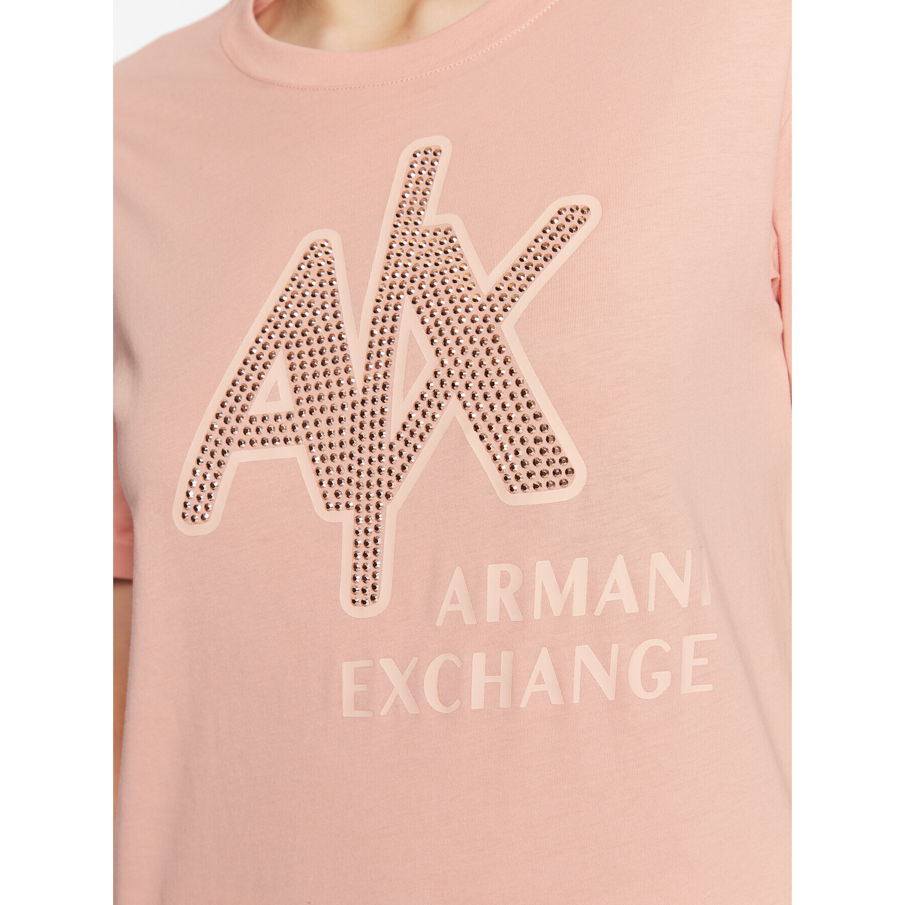 Armani Exchange T-Shirt 3RYTEC YJ3RZ 14AO Oranžová Regular Fit - Pepit.cz