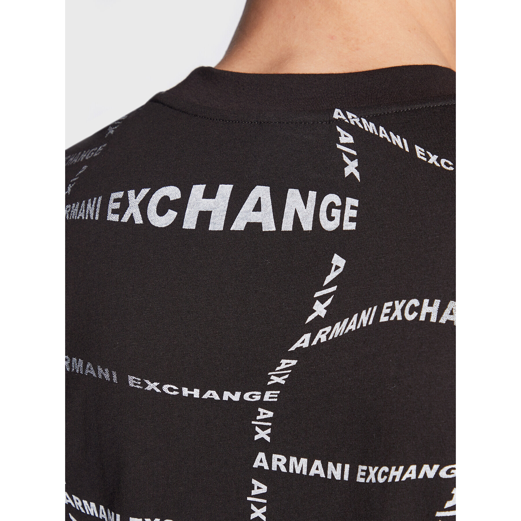 Armani Exchange T-Shirt 3RZMFE ZJ8EZ 52AG Černá Regular Fit - Pepit.cz