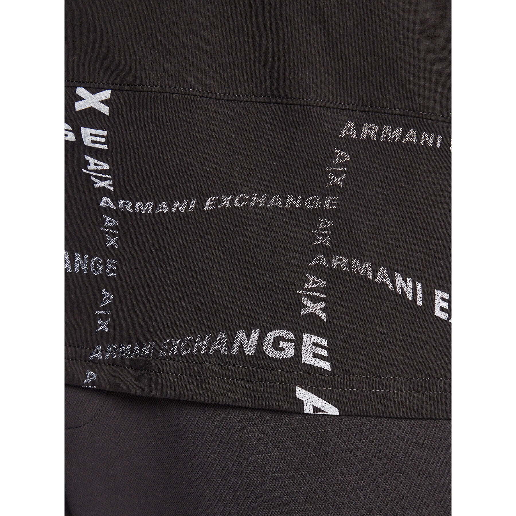 Armani Exchange T-Shirt 3RZMFE ZJ8EZ 52AG Černá Regular Fit - Pepit.cz