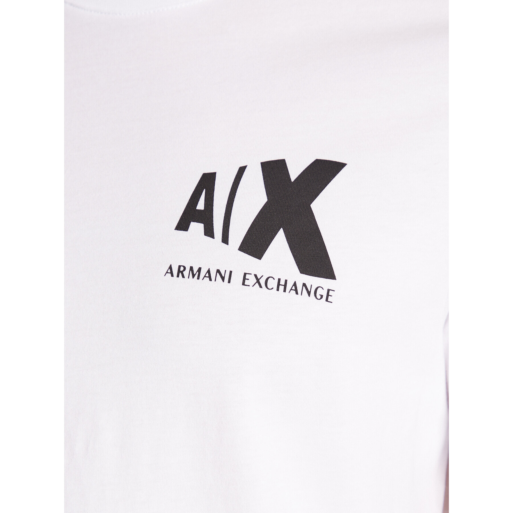 Armani Exchange T-Shirt 3RZTAF ZJGCZ 1100 Bílá Slim Fit - Pepit.cz