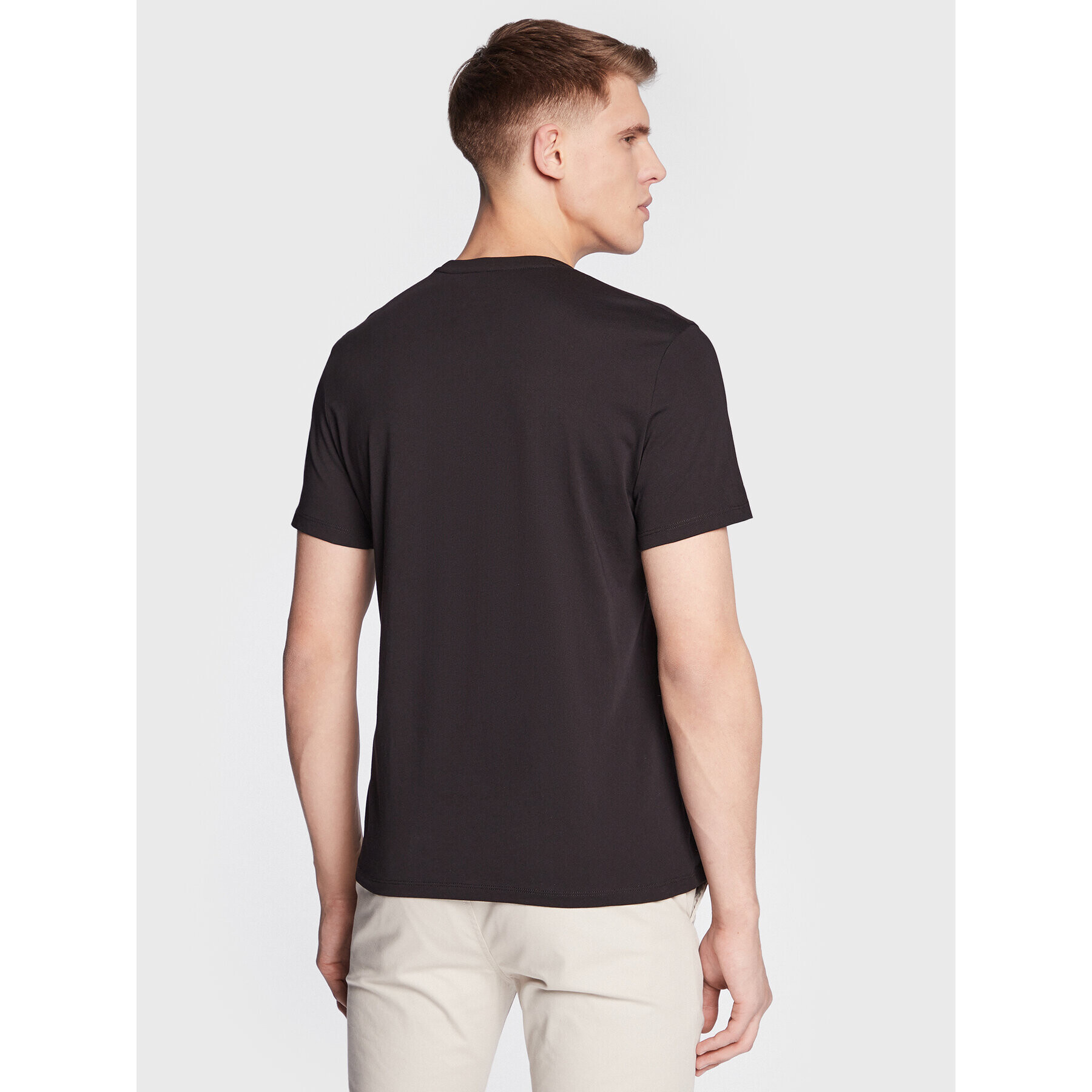 Armani Exchange T-Shirt 3RZTAF ZJGCZ 1200 Černá Slim Fit - Pepit.cz